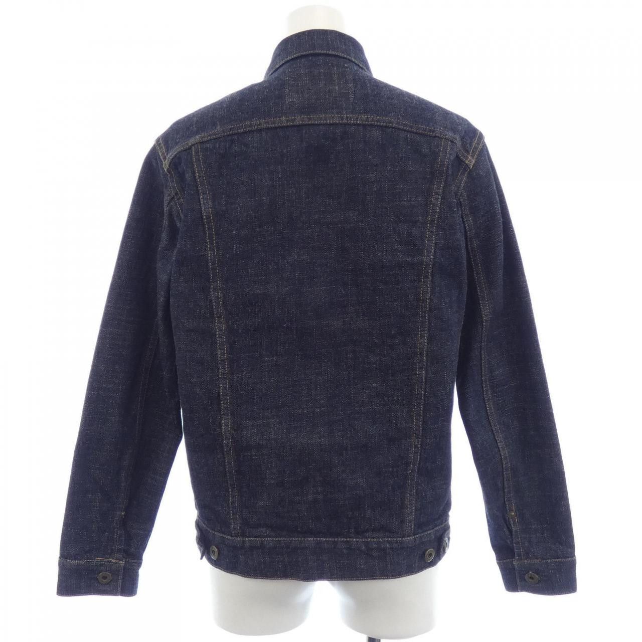 Other Other JAPAN BLUE JEANS Denim Jacket Textile Outerwear DUTY FREE for USA Size ONE SIZE - 2 Thumbnail