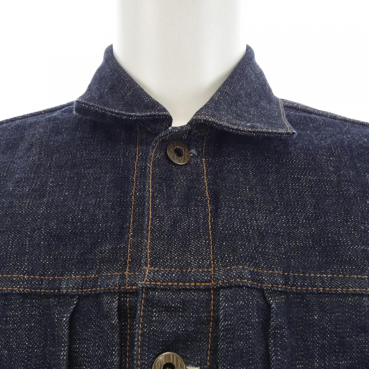 Other Other JAPAN BLUE JEANS Denim Jacket Textile Outerwear DUTY FREE for USA Size ONE SIZE - 5 Thumbnail