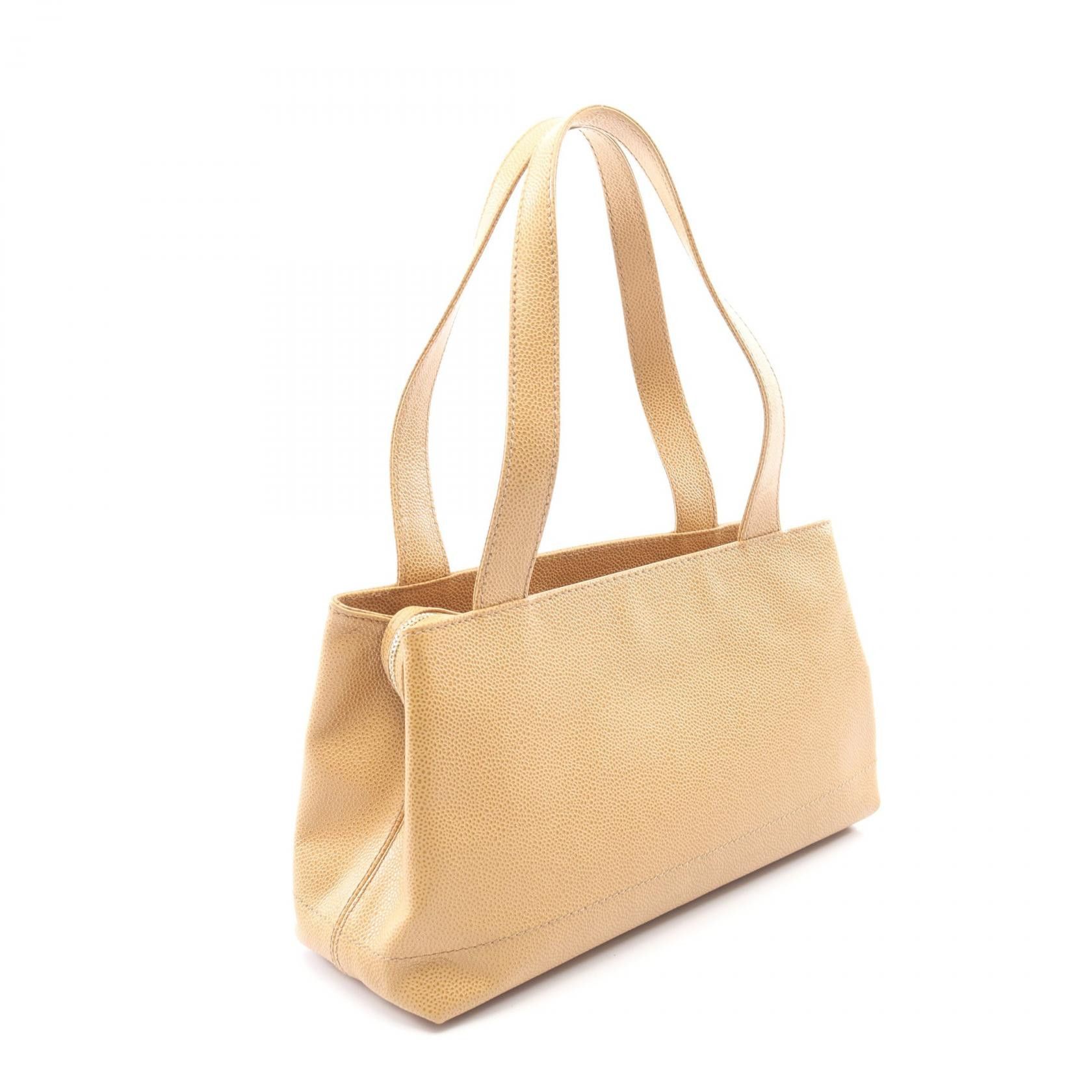 Chanel Chanel CHANEL Coco Mark Grained Calf Tote Bag Leather Tote Bag DUTY FREE for USA Size ONE SIZE - 2 Thumbnail
