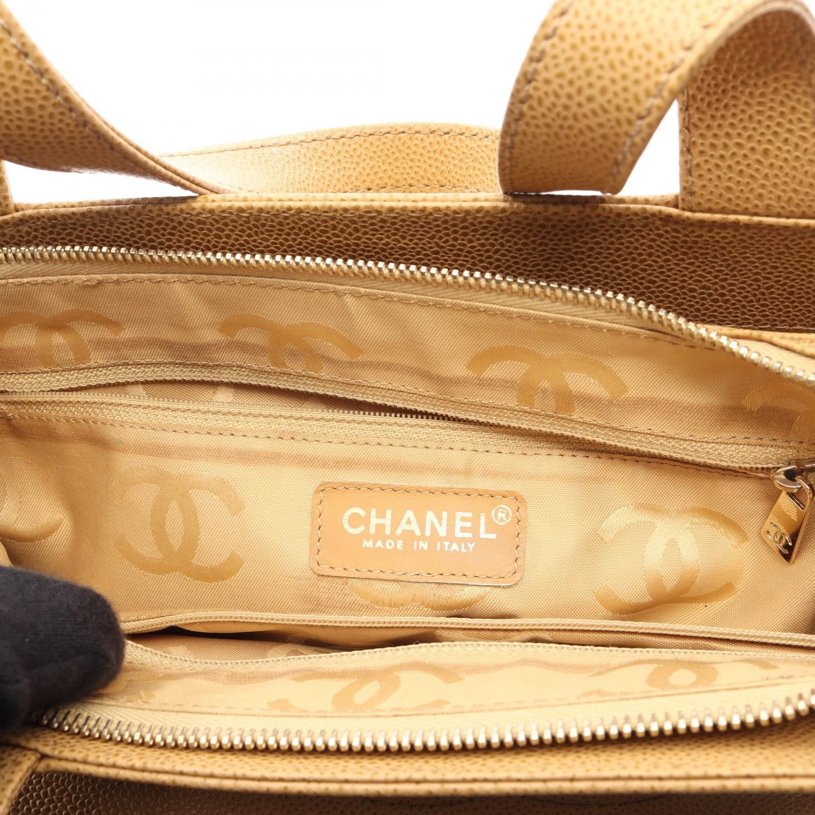 Chanel Chanel CHANEL Coco Mark Grained Calf Tote Bag Leather Tote Bag DUTY FREE for USA Size ONE SIZE - 10 Thumbnail