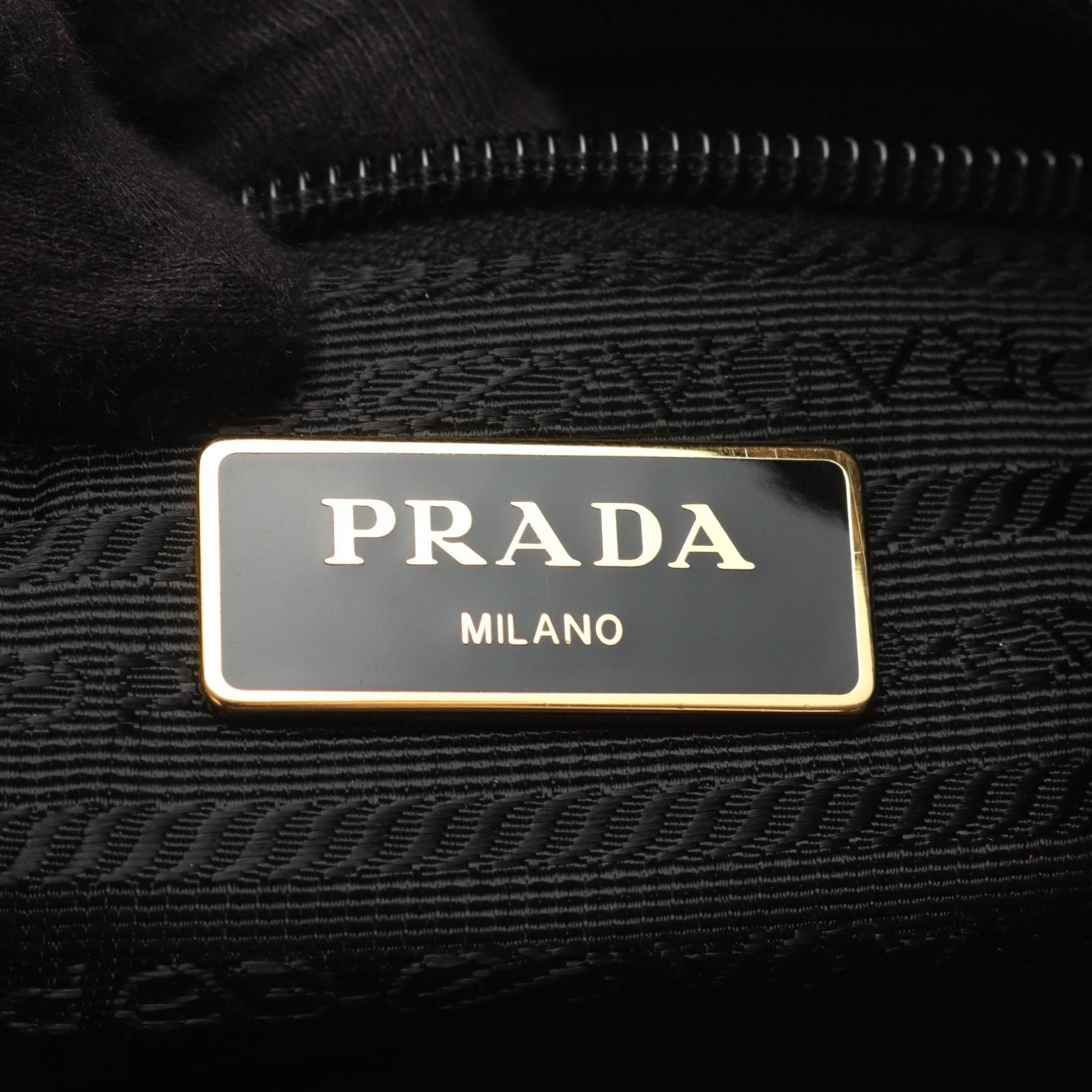 Prada Prada PRADA Camouflage Nylon Saffiano Leather 2way Tote Bag Nylon canvas Tote Bag B2600A DUTY FREE for USA Size ONE SIZE - 4 Thumbnail
