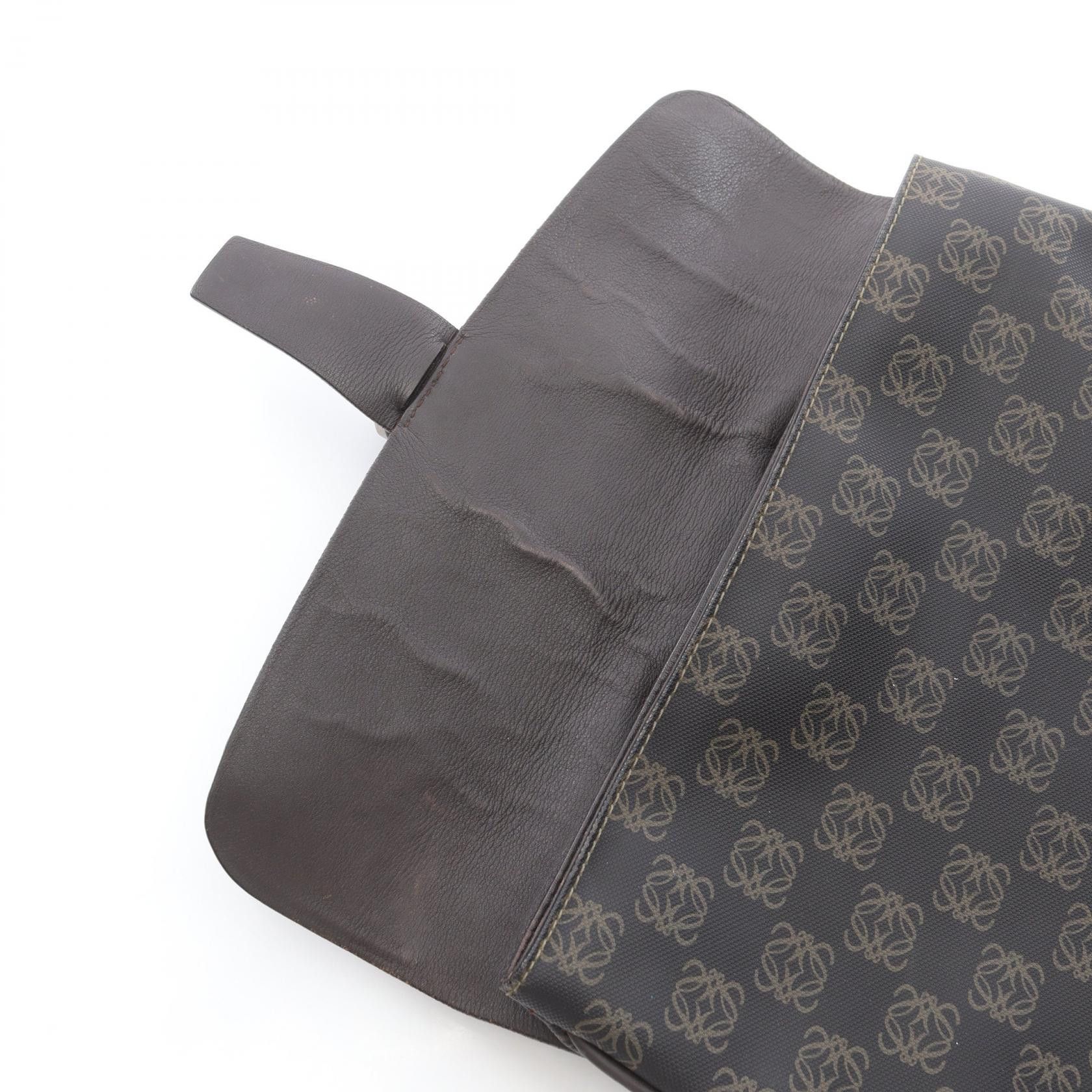 Loewe Loewe Loewe Anagram Coated Canvas Leather Shoulder Bag Textile Shoulder Bag DUTY FREE for USA Size ONE SIZE - 8 Thumbnail