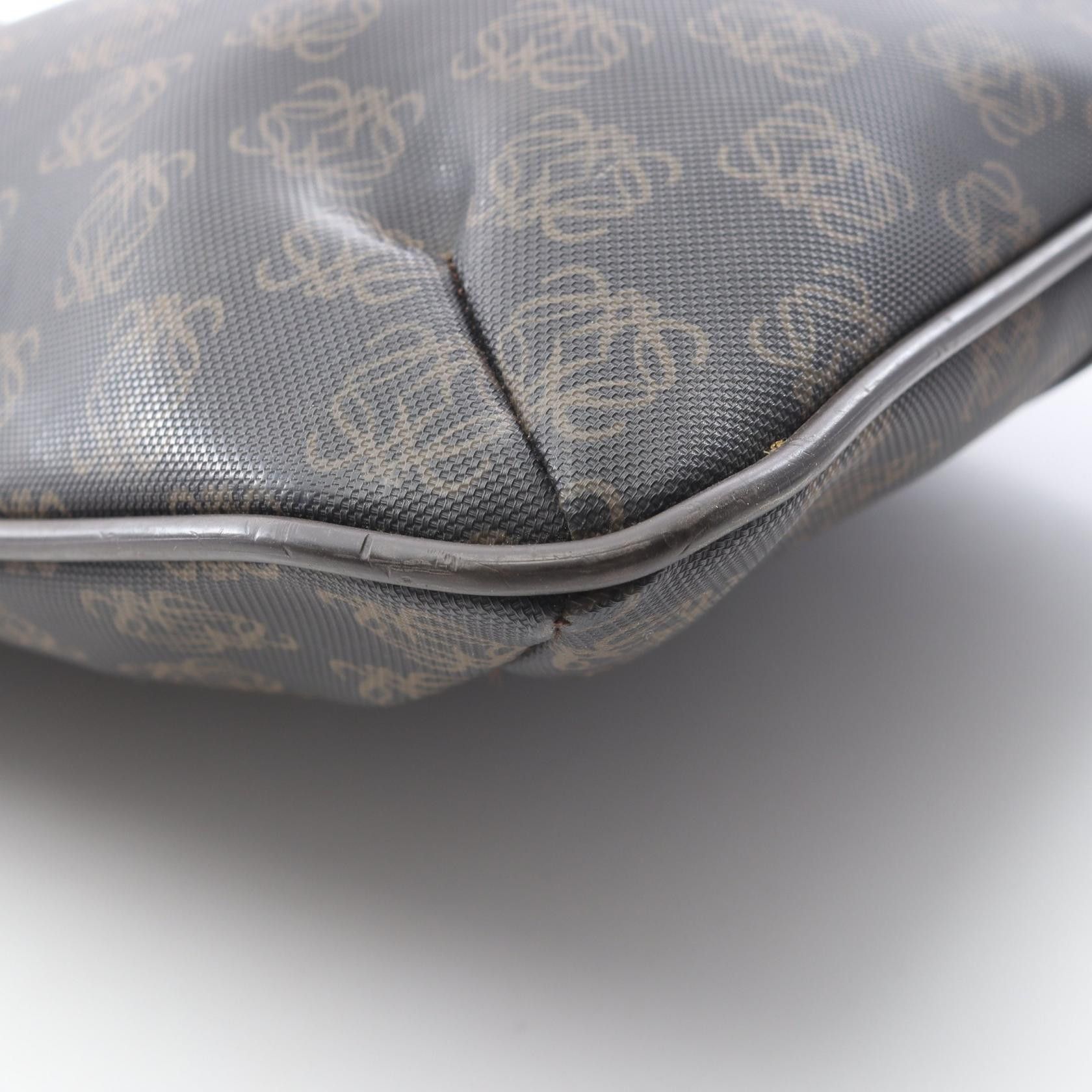Loewe Loewe Loewe Anagram Coated Canvas Leather Shoulder Bag Textile Shoulder Bag DUTY FREE for USA Size ONE SIZE - 5 Thumbnail