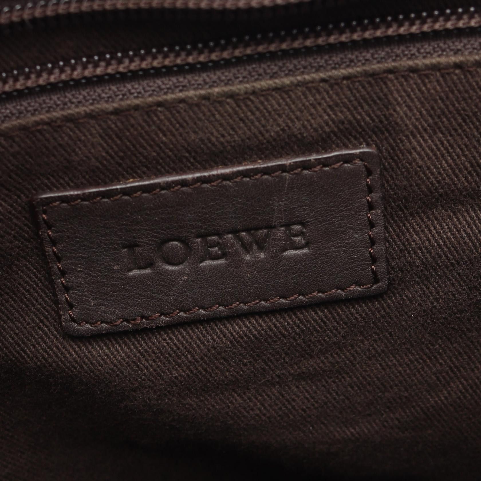 Loewe Loewe Loewe Anagram Coated Canvas Leather Shoulder Bag Textile Shoulder Bag DUTY FREE for USA Size ONE SIZE - 4 Thumbnail