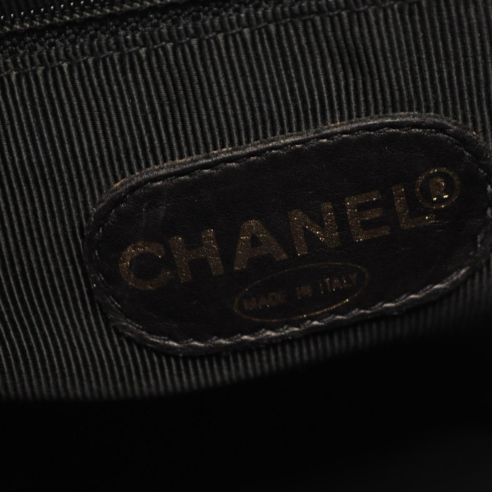 Chanel Chanel CHANEL Triple Coco Mark Grained Calf Tote Bag Leather Tote Bag DUTY FREE for USA Size ONE SIZE - 4 Thumbnail