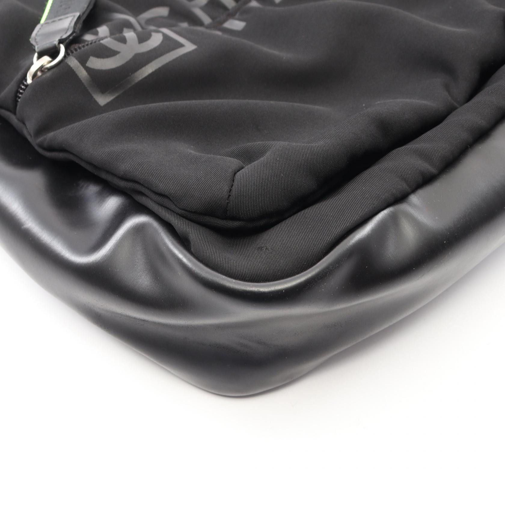 Chanel Chanel CHANEL Sports Line Nylon Rubber Shoulder Bag Plastic / Synthetic Shoulder Bag DUTY FREE for USA Size ONE SIZE - 7 Thumbnail