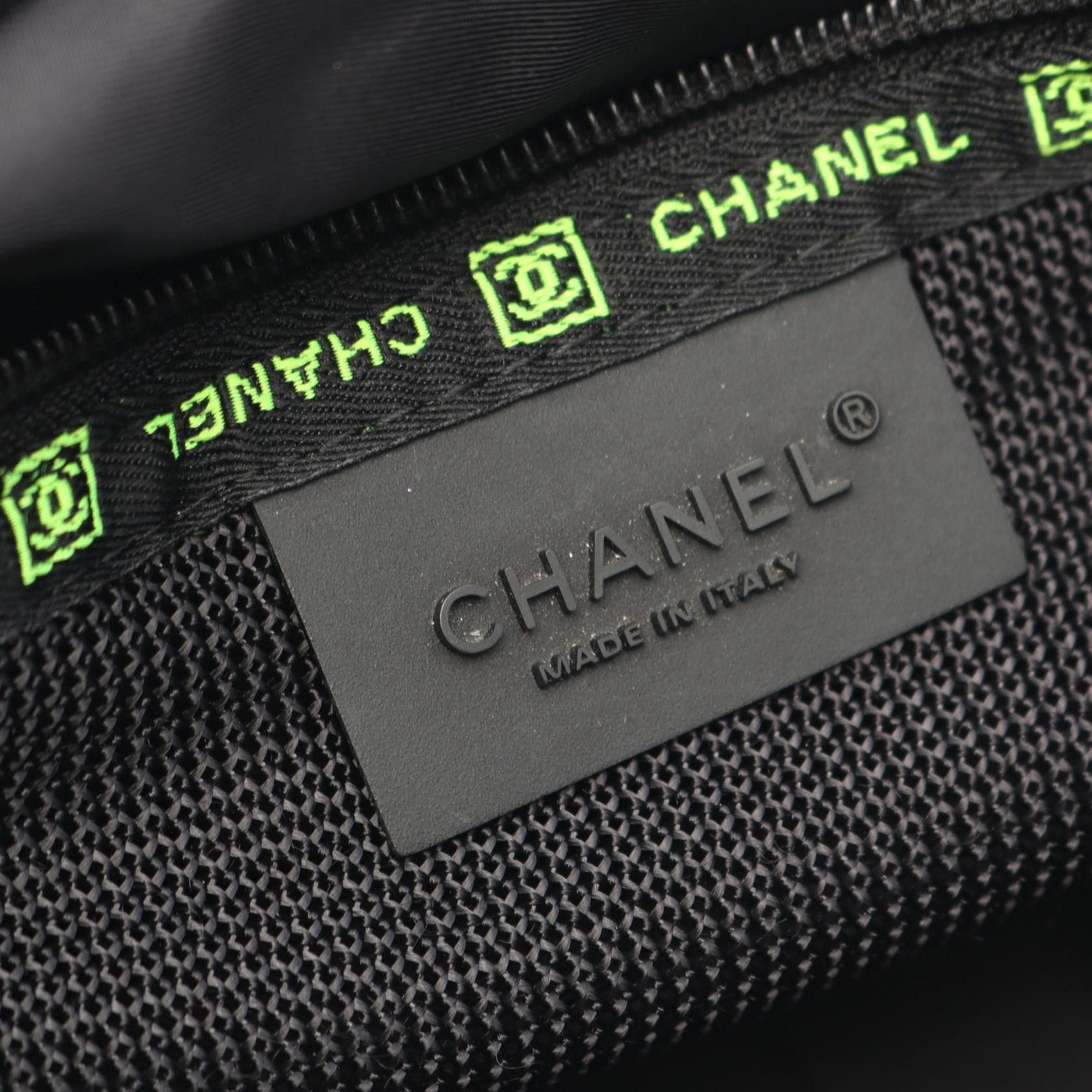 Chanel Chanel CHANEL Sports Line Nylon Rubber Shoulder Bag Plastic / Synthetic Shoulder Bag DUTY FREE for USA Size ONE SIZE - 4 Thumbnail