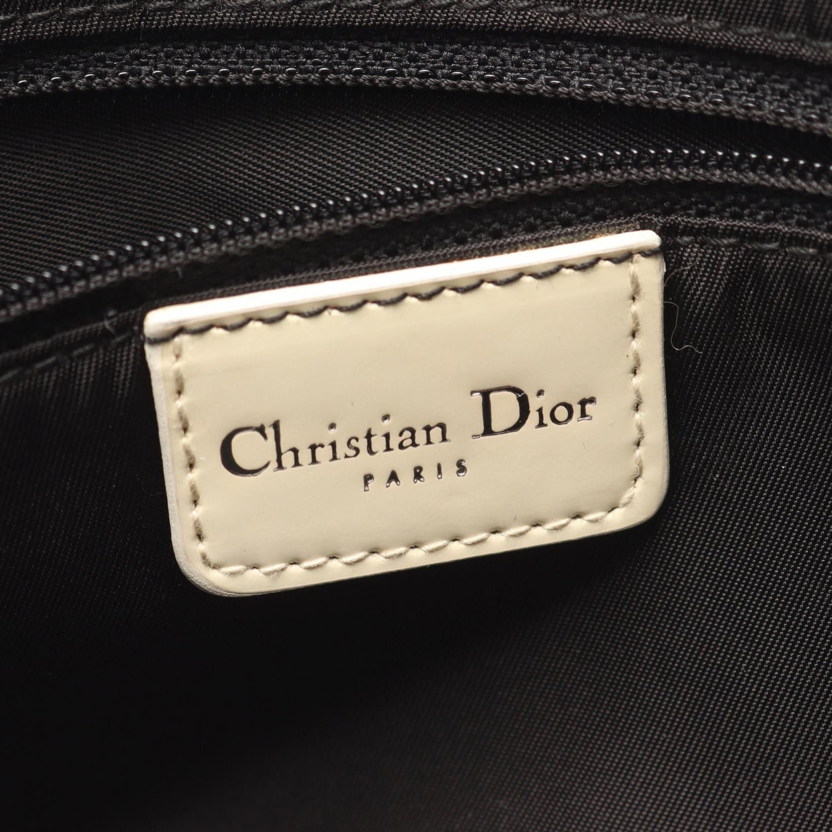 Dior Dior Dior Maris Pearl Wool Leather Shoulder Bag Textile Shoulder Bag DUTY FREE for USA Size ONE SIZE - 4 Thumbnail