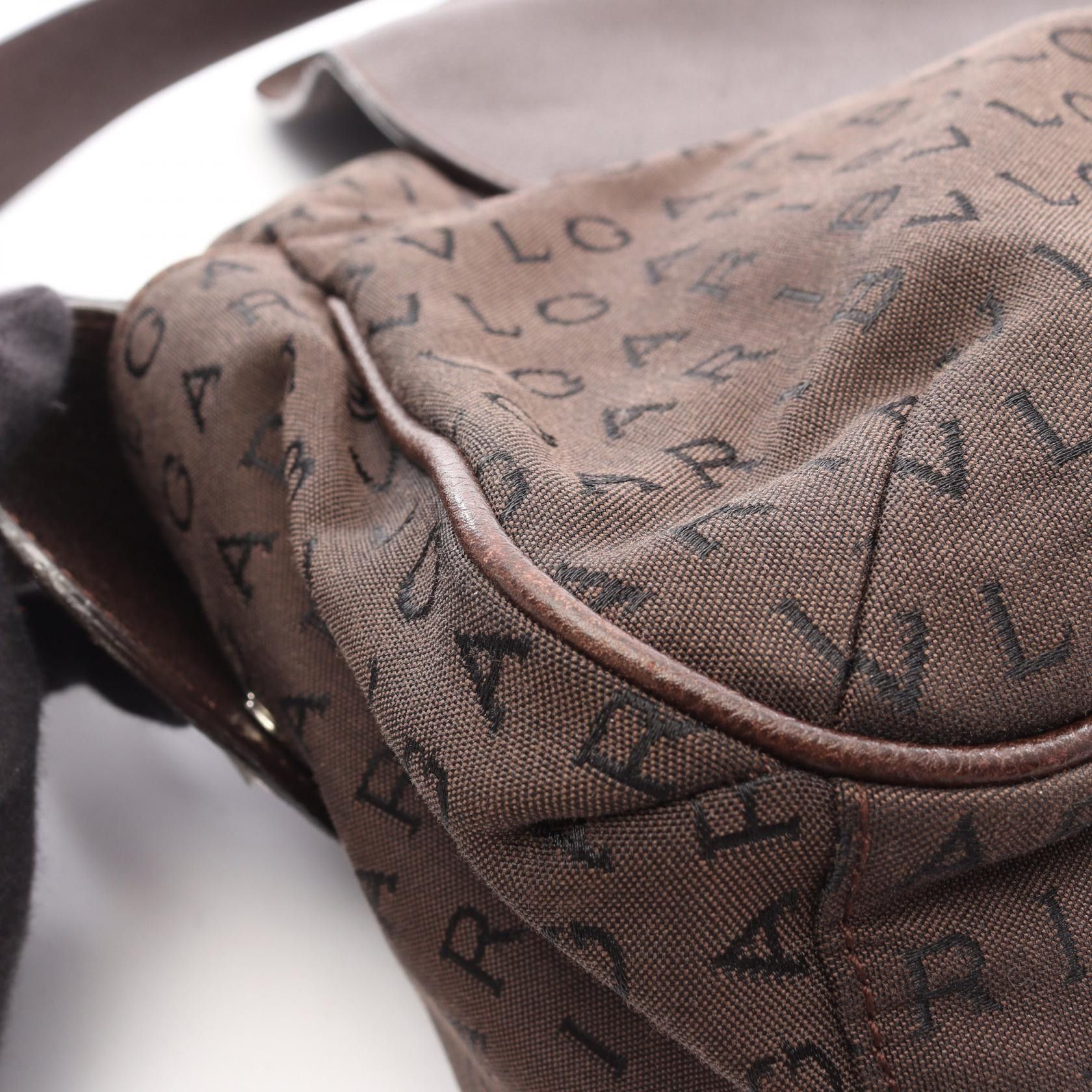 Bvlgari Bvlgari Bvlgari Logo Mania Canvas Leather Shoulder Bag Leather Shoulder Bag DUTY FREE for USA Size ONE SIZE - 9 Thumbnail