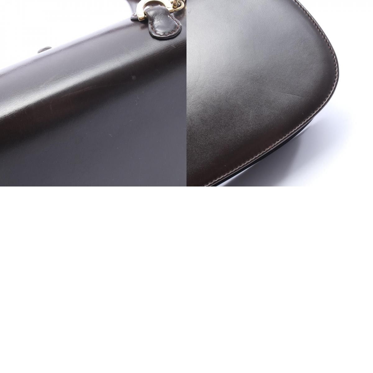 Gucci Gucci Gucci Bamboo Leather 2way Handbag Leather Handbag 00020460188 DUTY FREE for USA Size ONE SIZE - 10 Thumbnail