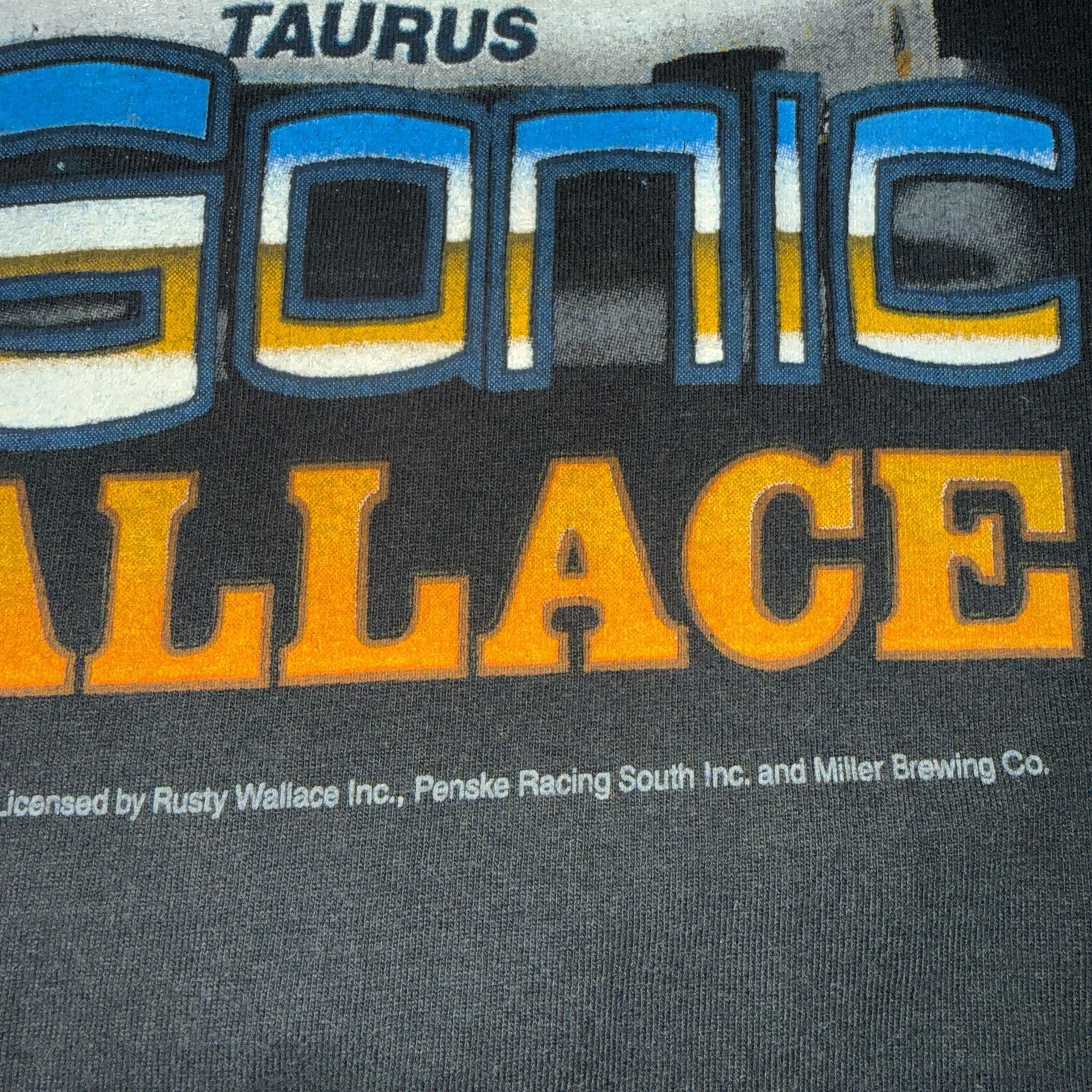 Chase Authentics Chase Authentics 90s SUPERSONIC RUSTY WALLACE T-Shirt Size L Size US L / EU 52-54 / 3 - 5 Thumbnail