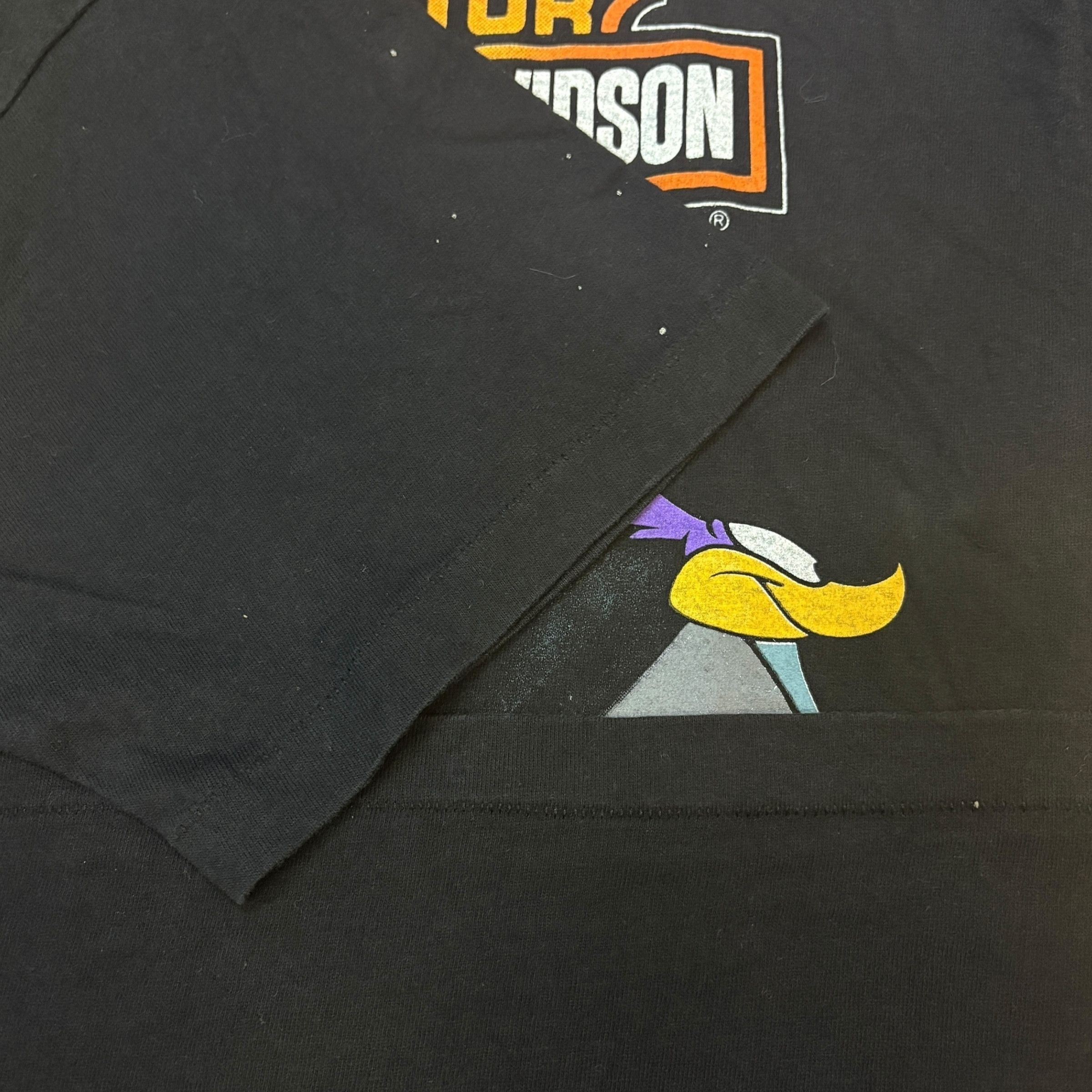 Harley Davidson Harley Davidson 90s Road Runner T-Shirt Size L Size US L / EU 52-54 / 3 - 3 Thumbnail