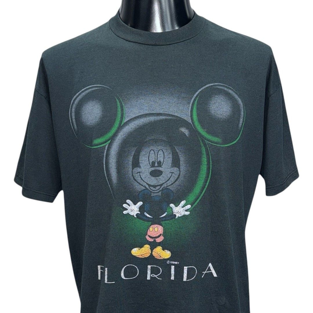 Mickey Mouse Mickey Mouse 90s FLORIDA / SPHERE -00s T-Shirt Size L Size US L / EU 52-54 / 3 - 3 Thumbnail