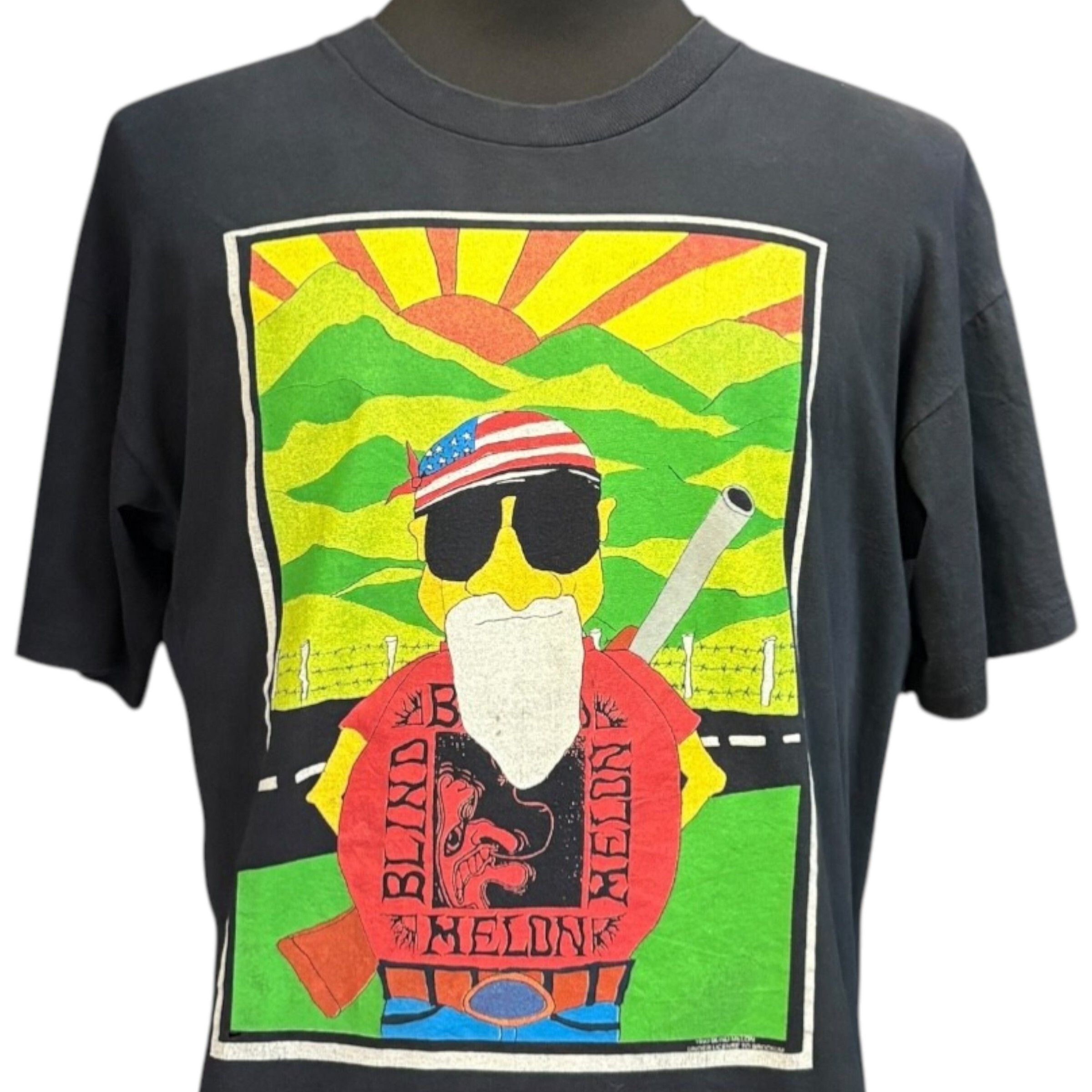 Vintage BLIND MELON 90s T-Shirt Size XL Size US XL / EU 56 / 4 - 3 Thumbnail