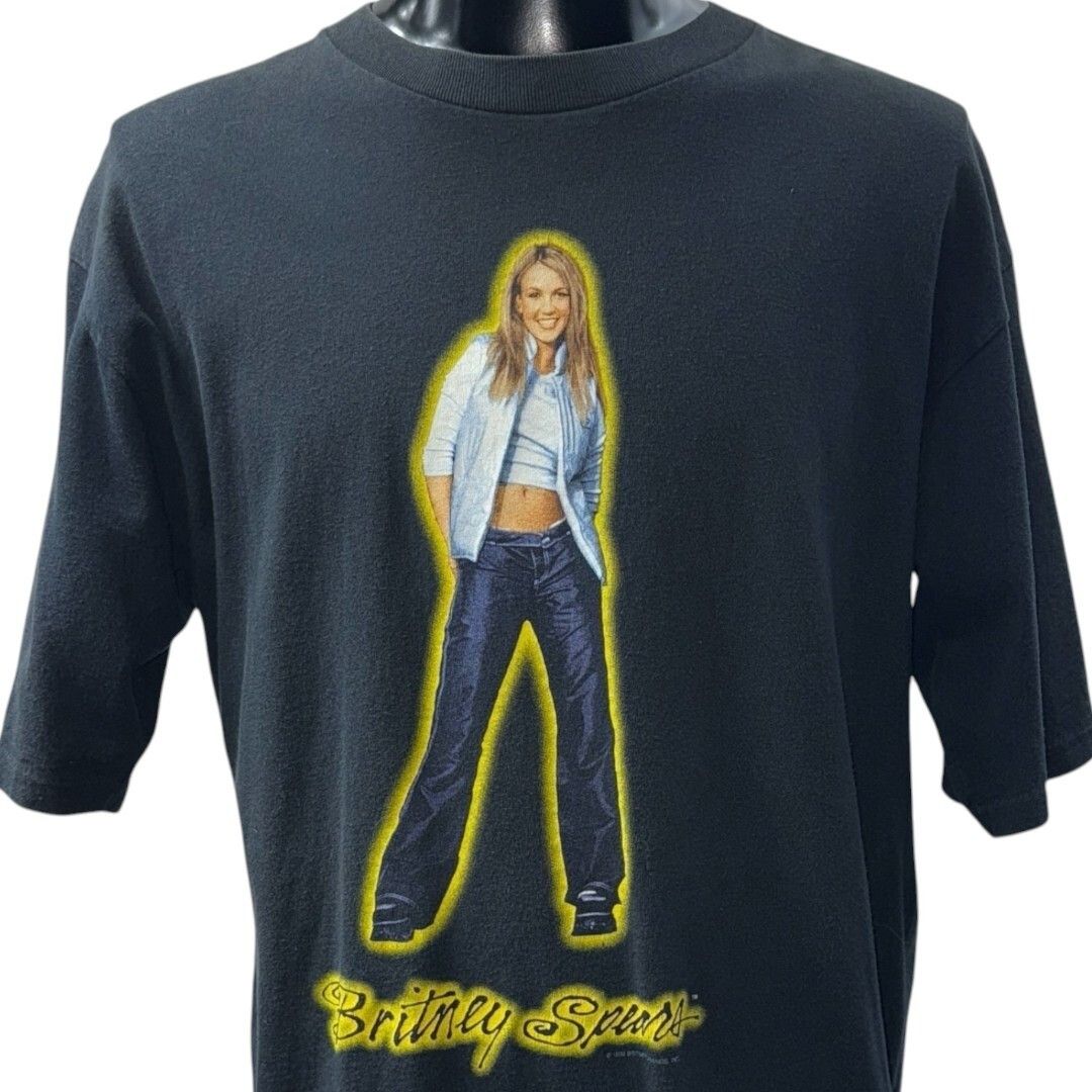 Vintage Britney Spears 90s T-Shirt Size XL Size US XL / EU 56 / 4 - 3 Thumbnail