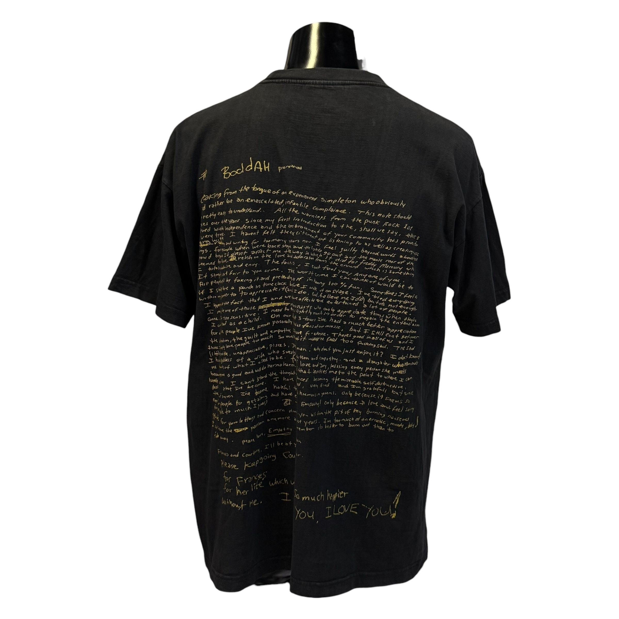 Vintage KURT COBAIN 90s NIRVANA T-Shirt Size L Size US L / EU 52-54 / 3 - 2 Thumbnail