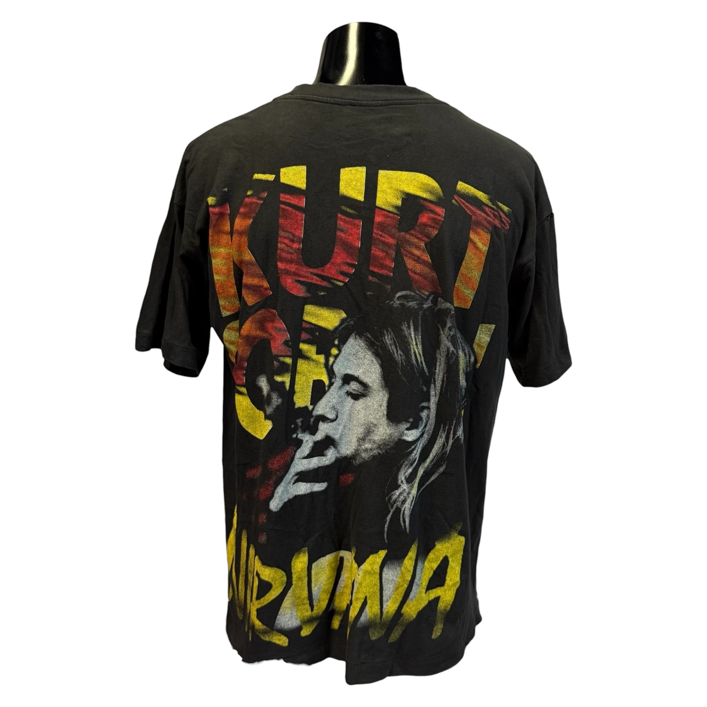 Vintage KURT COBAIN 90s NIRVANA T-Shirt Size L Size US L / EU 52-54 / 3 - 2 Thumbnail