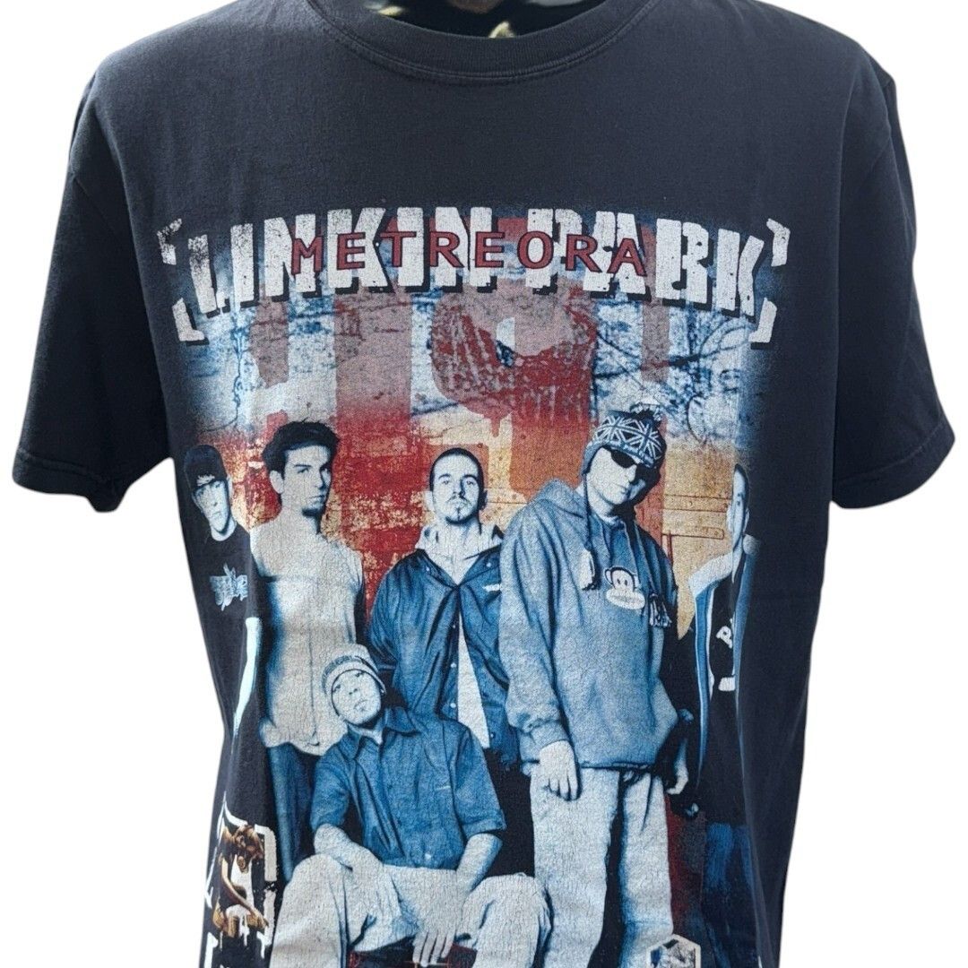 Vintage LINKINPARK METEORA T-Shirt Size L Size US L / EU 52-54 / 3 - 3 Thumbnail