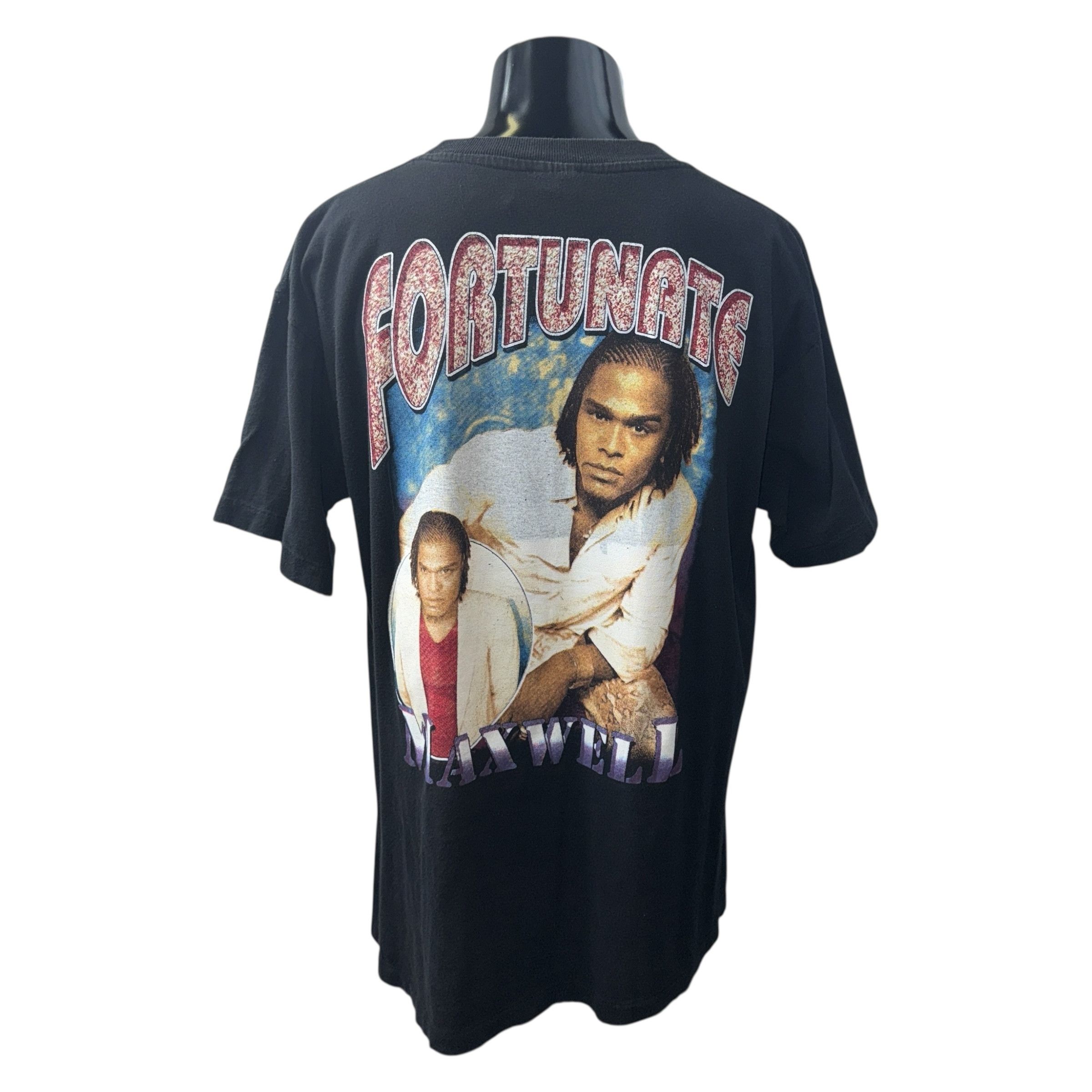 Vintage MAXWELL FORTUNATE RAP TEE T-Shirt Size XL Size US XL / EU 56 / 4 - 2 Thumbnail