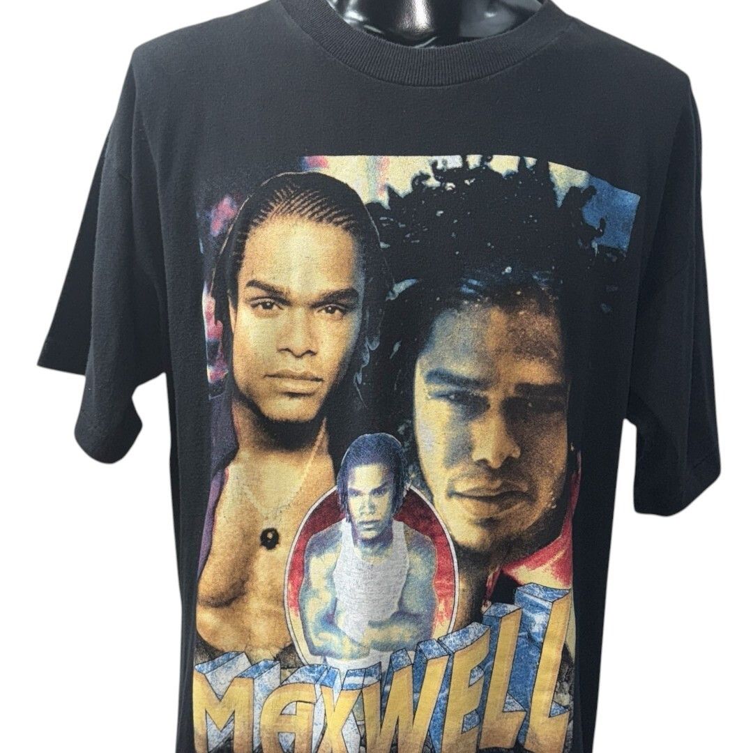 Vintage MAXWELL FORTUNATE RAP TEE T-Shirt Size XL Size US XL / EU 56 / 4 - 3 Thumbnail
