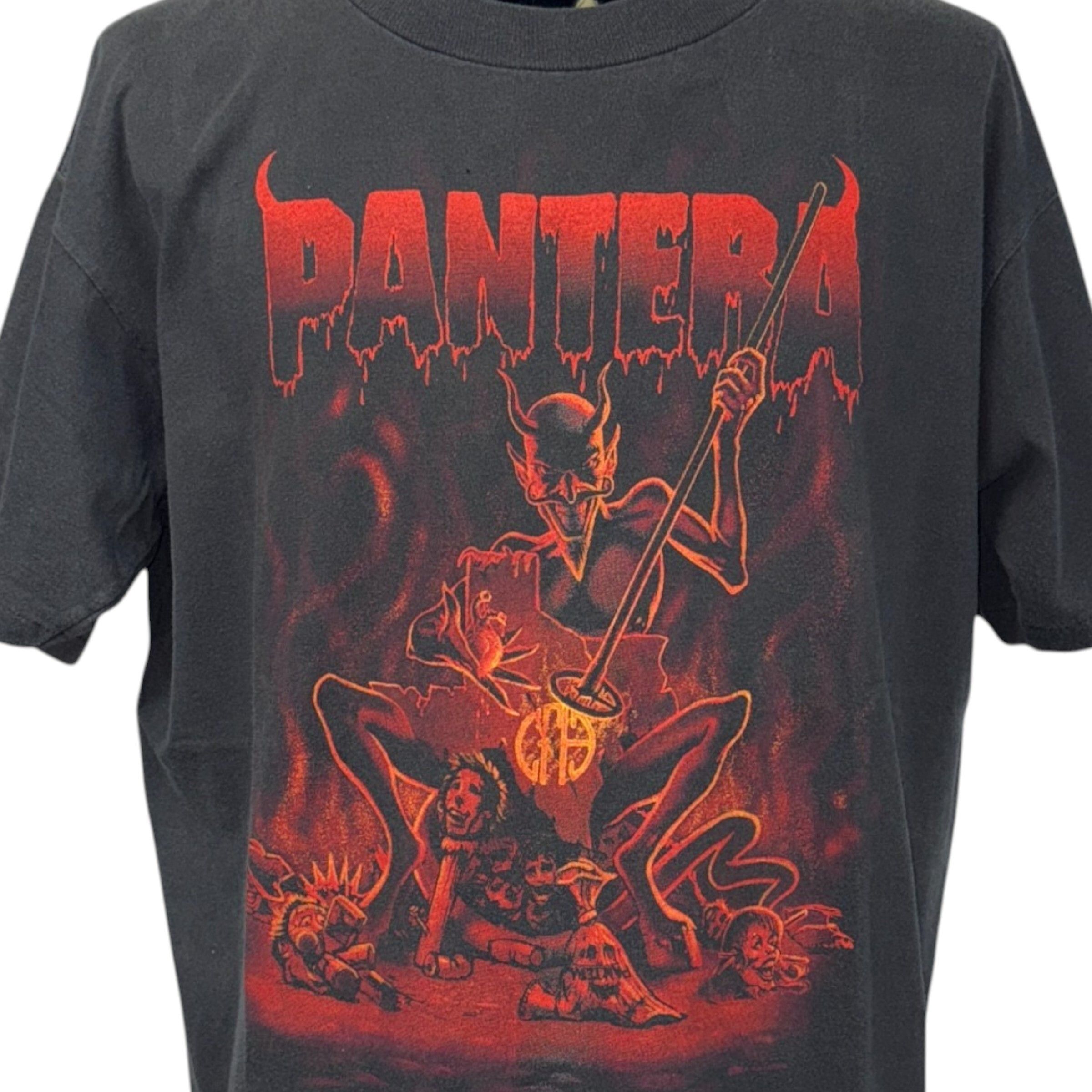 Vintage PANTERA T-Shirt Size L Size US L / EU 52-54 / 3 - 3 Thumbnail