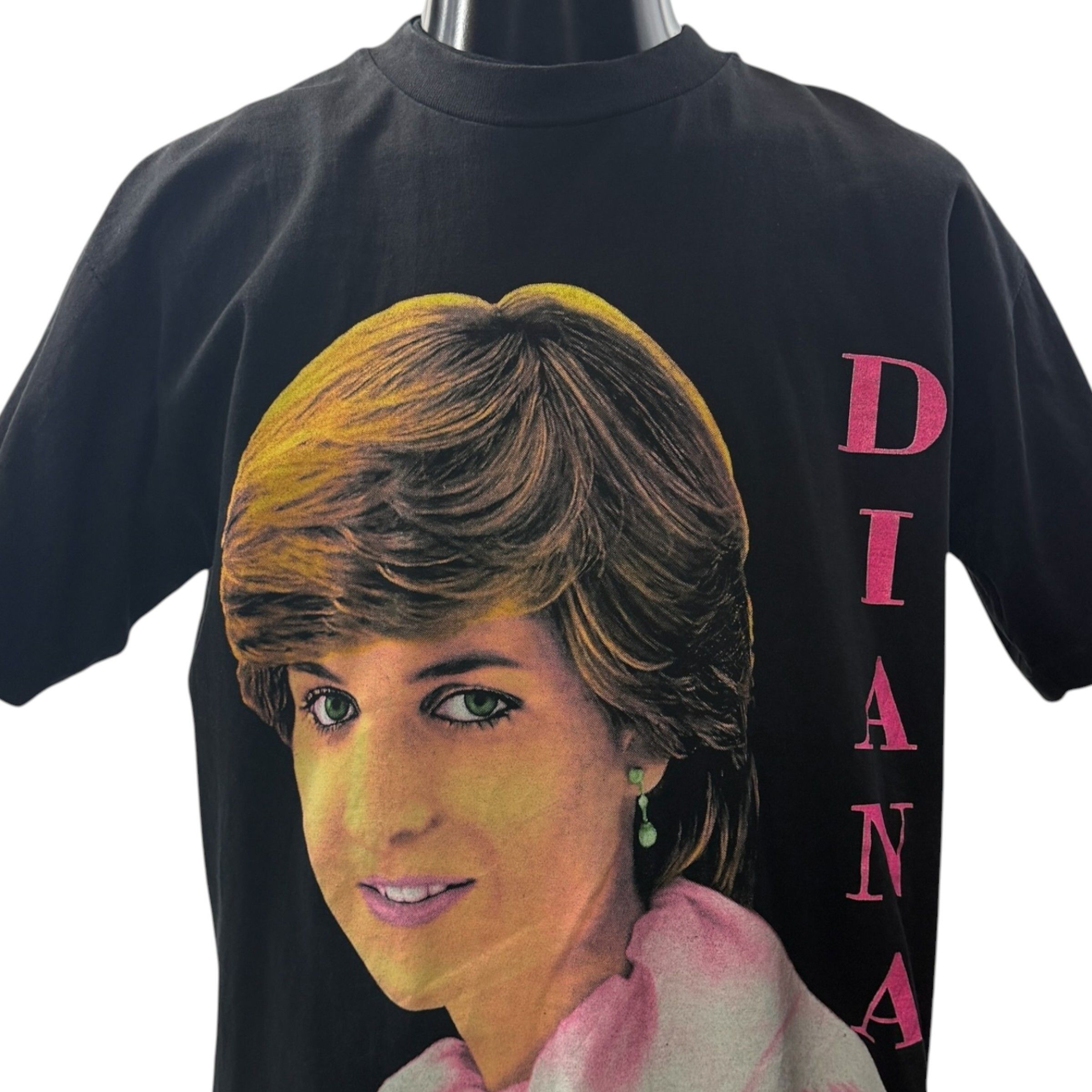 Vintage PRINCESS DIANA T-Shirt Size L Size US L / EU 52-54 / 3 - 3 Thumbnail