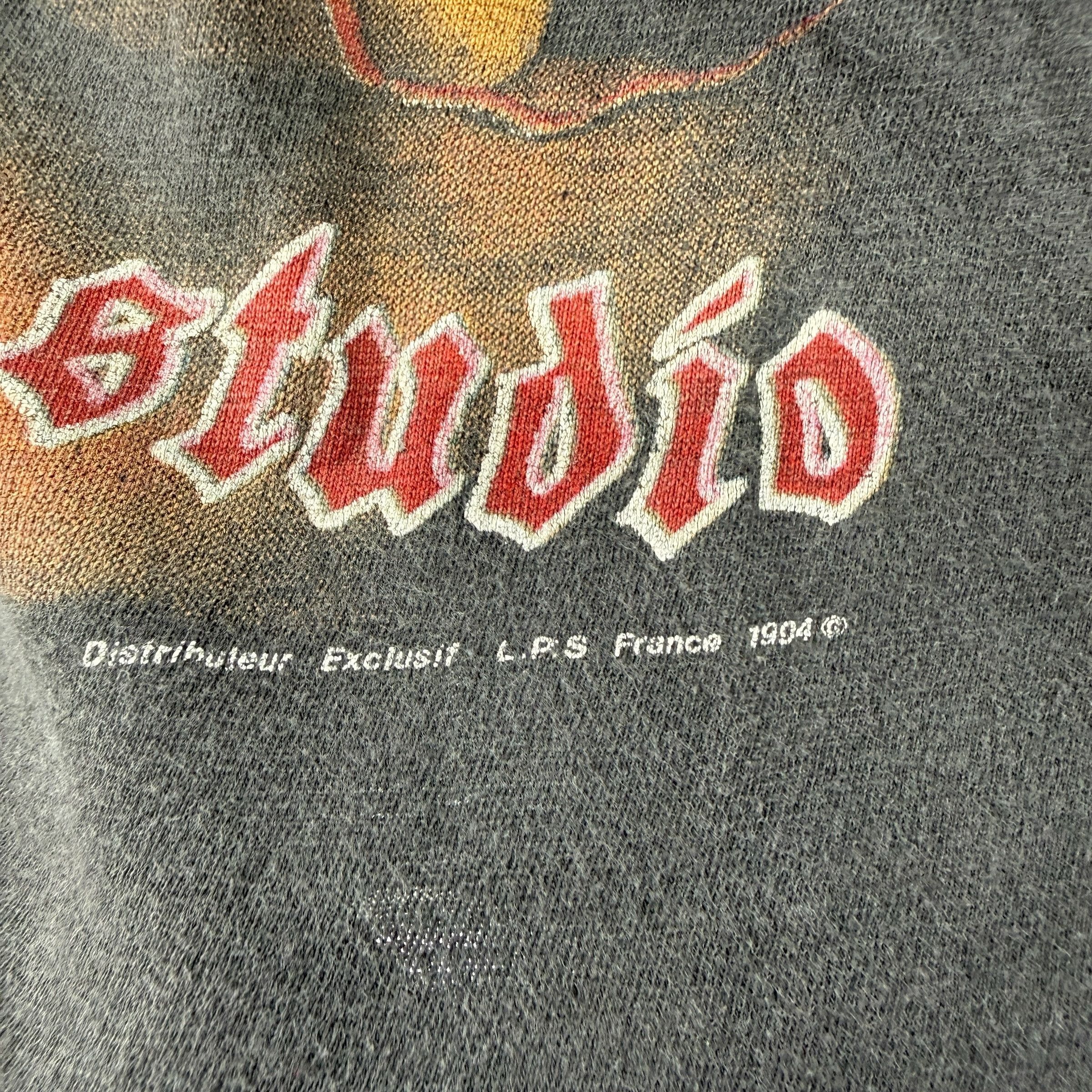 Vintage TATTOO STUDIO 90s WOLF T-Shirt Size XL Size US XL / EU 56 / 4 - 5 Thumbnail
