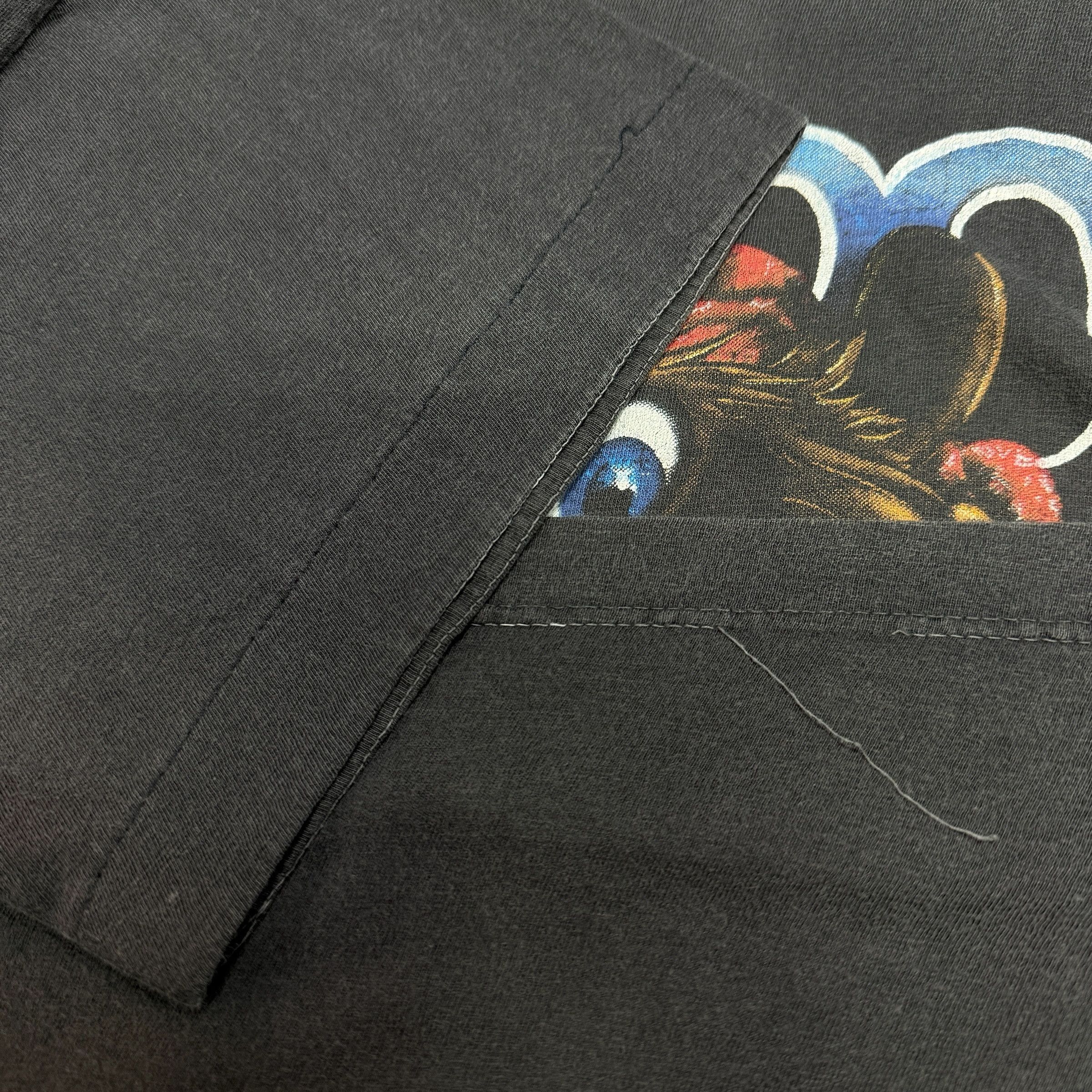 Vintage TATTOO STUDIO 90s WOLF T-Shirt Size XL Size US XL / EU 56 / 4 - 4 Thumbnail