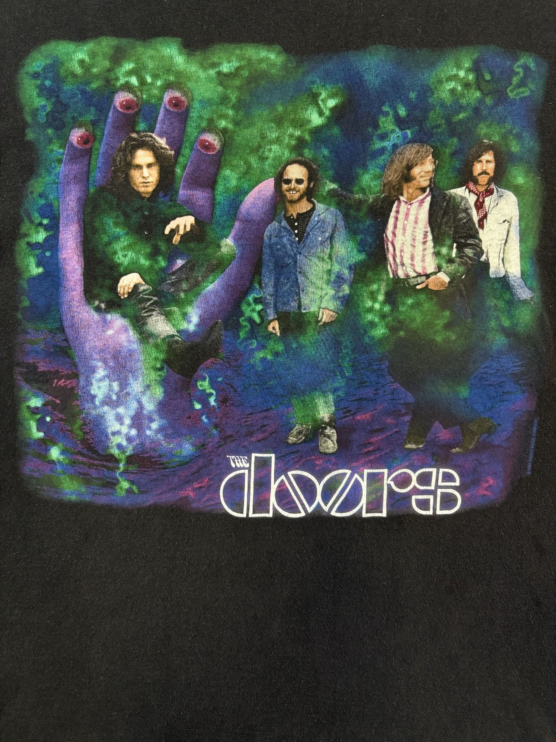 Vintage THE DOORS psychedelic hand T-Shirt Size L Size US L / EU 52-54 / 3 - 5 Thumbnail