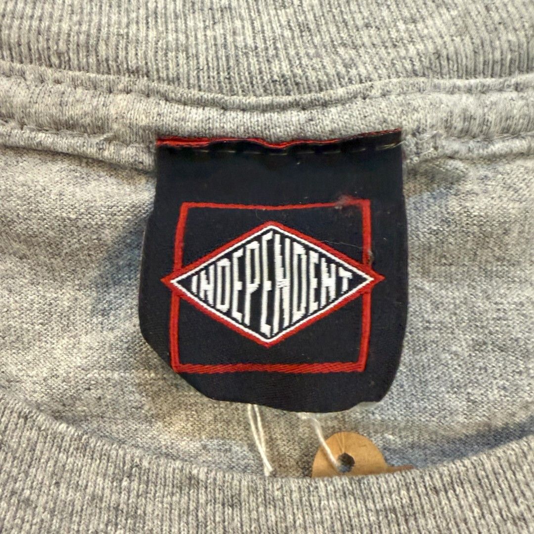 Vintage INDEPENDENT 90s Logo print Gray Size L Size US L / EU 52-54 / 3 - 6 Thumbnail