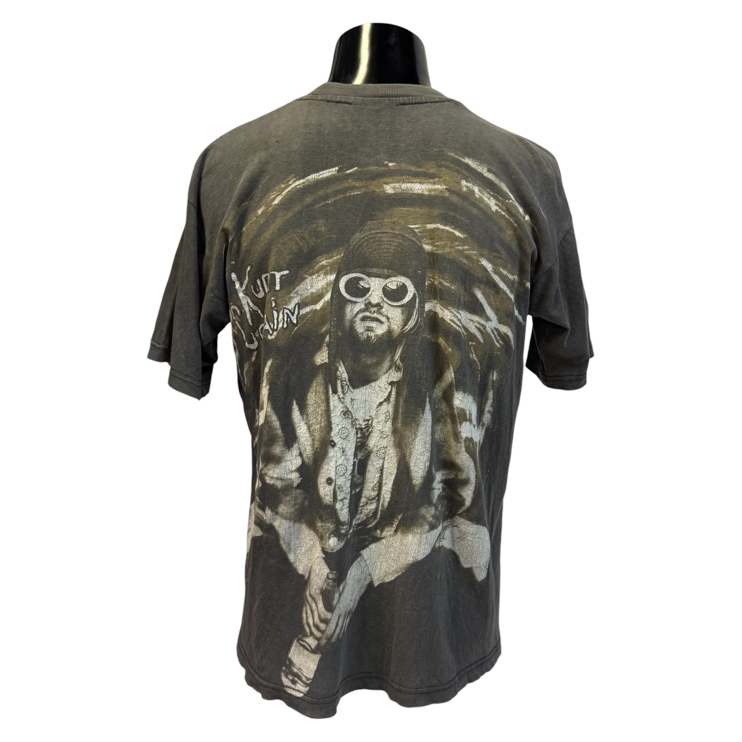 Vintage KURT COBAIN 90s NIRVANA T-Shirt Size L Size US L / EU 52-54 / 3 - 2 Thumbnail