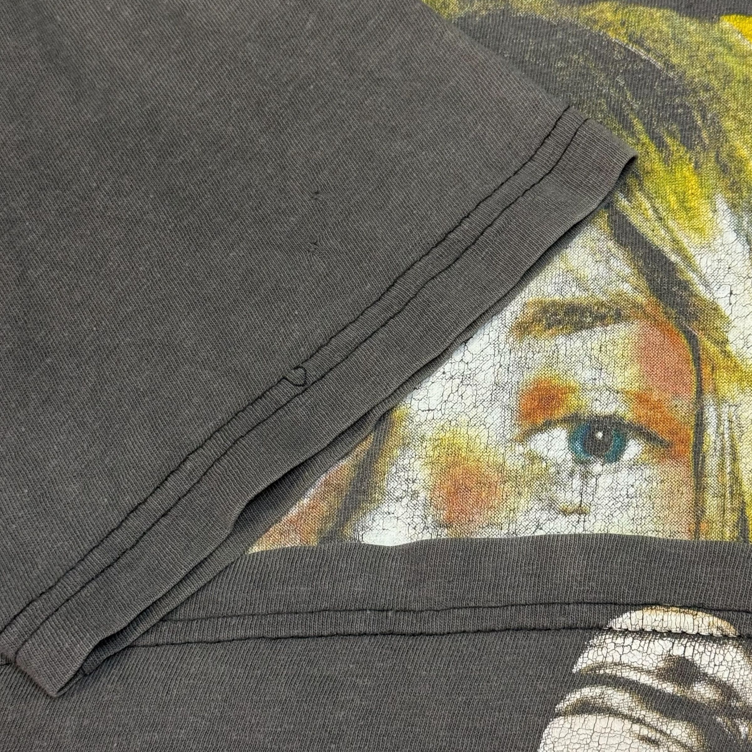 Vintage KURT COBAIN 90s NIRVANA T-Shirt Size L Size US L / EU 52-54 / 3 - 4 Thumbnail