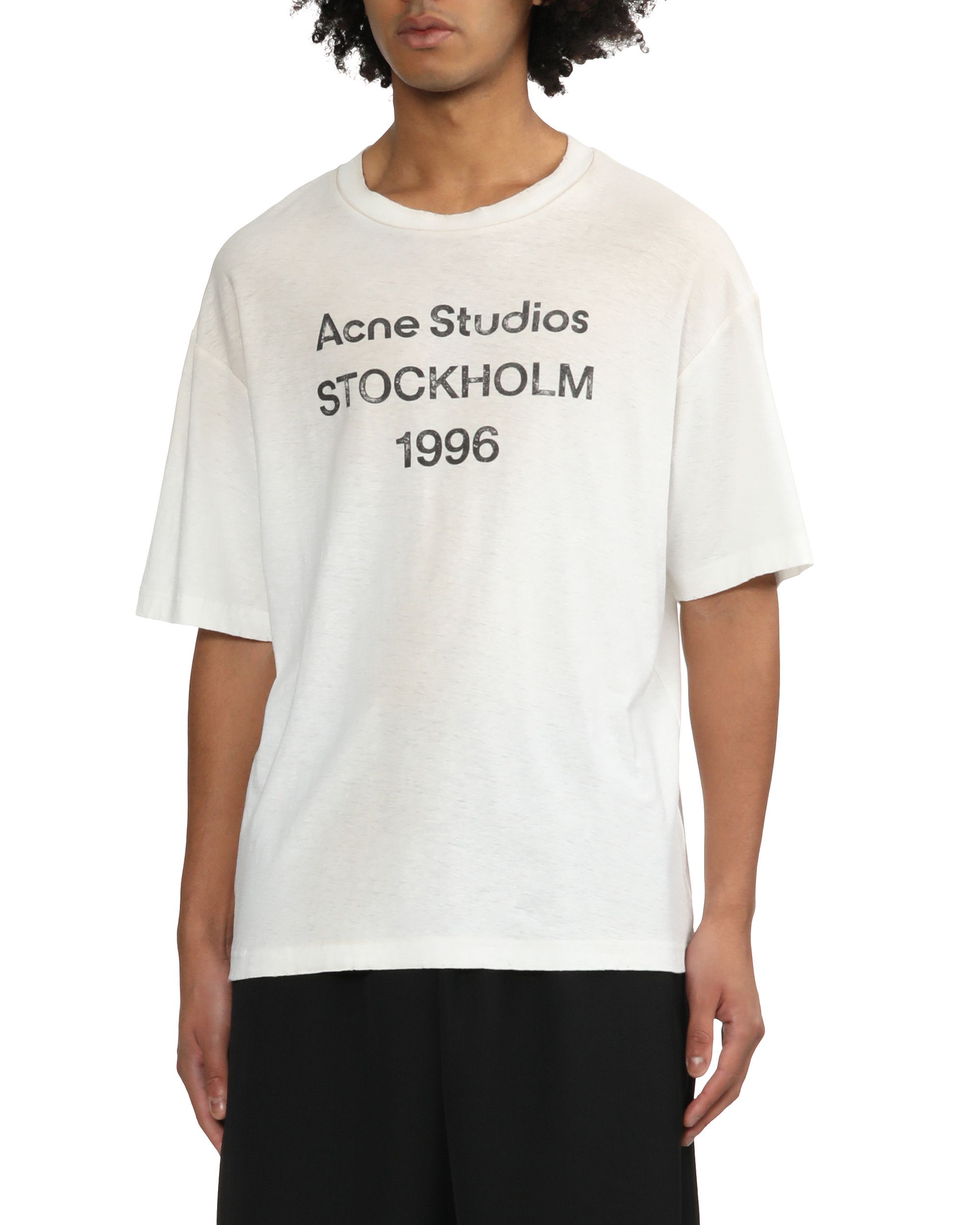 Acne Studios Acne Studios Logo Printed T-Shirt Size US XL / EU 56 / 4 - 3 Thumbnail