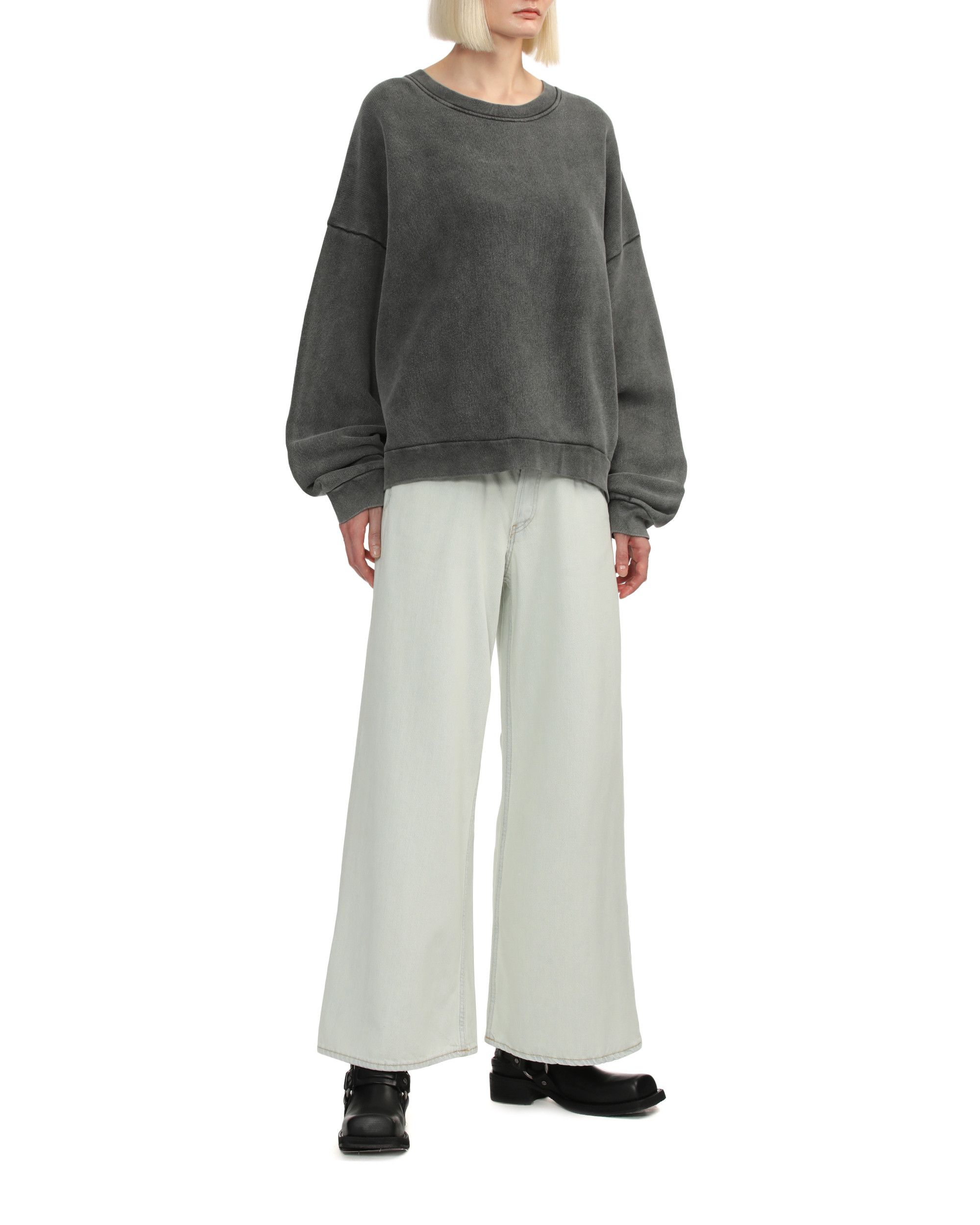 Acne Studios Acne Studios Imitation Old Effect Crew Neck Sweatshirt Size XS / US 0-2 / IT 36-38 - 2 Thumbnail