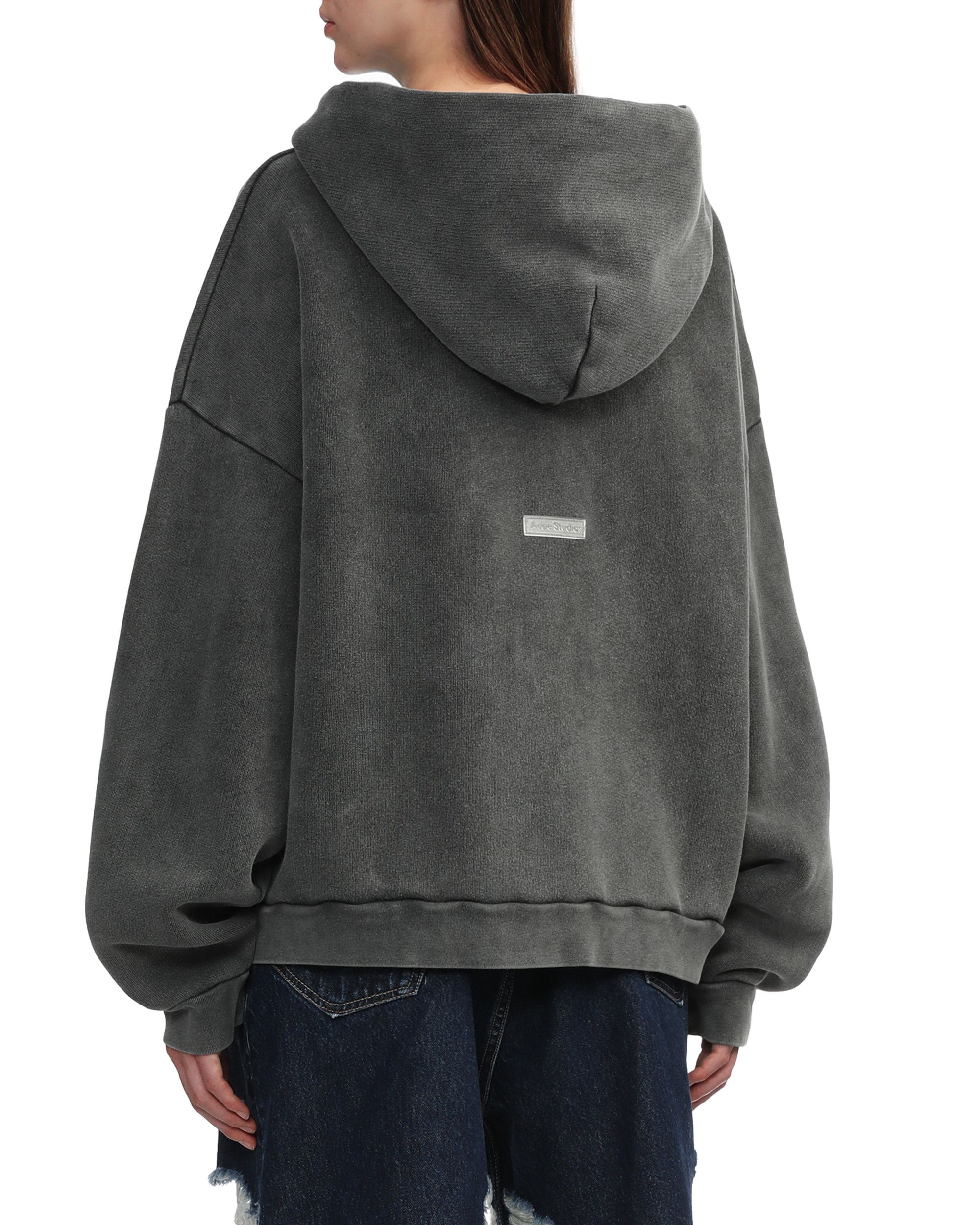 Acne Studios Acne Studios Imitation Old Effect Hooded Sweatshirt Size XL / US 12-14 / IT 48-50 - 4 Thumbnail