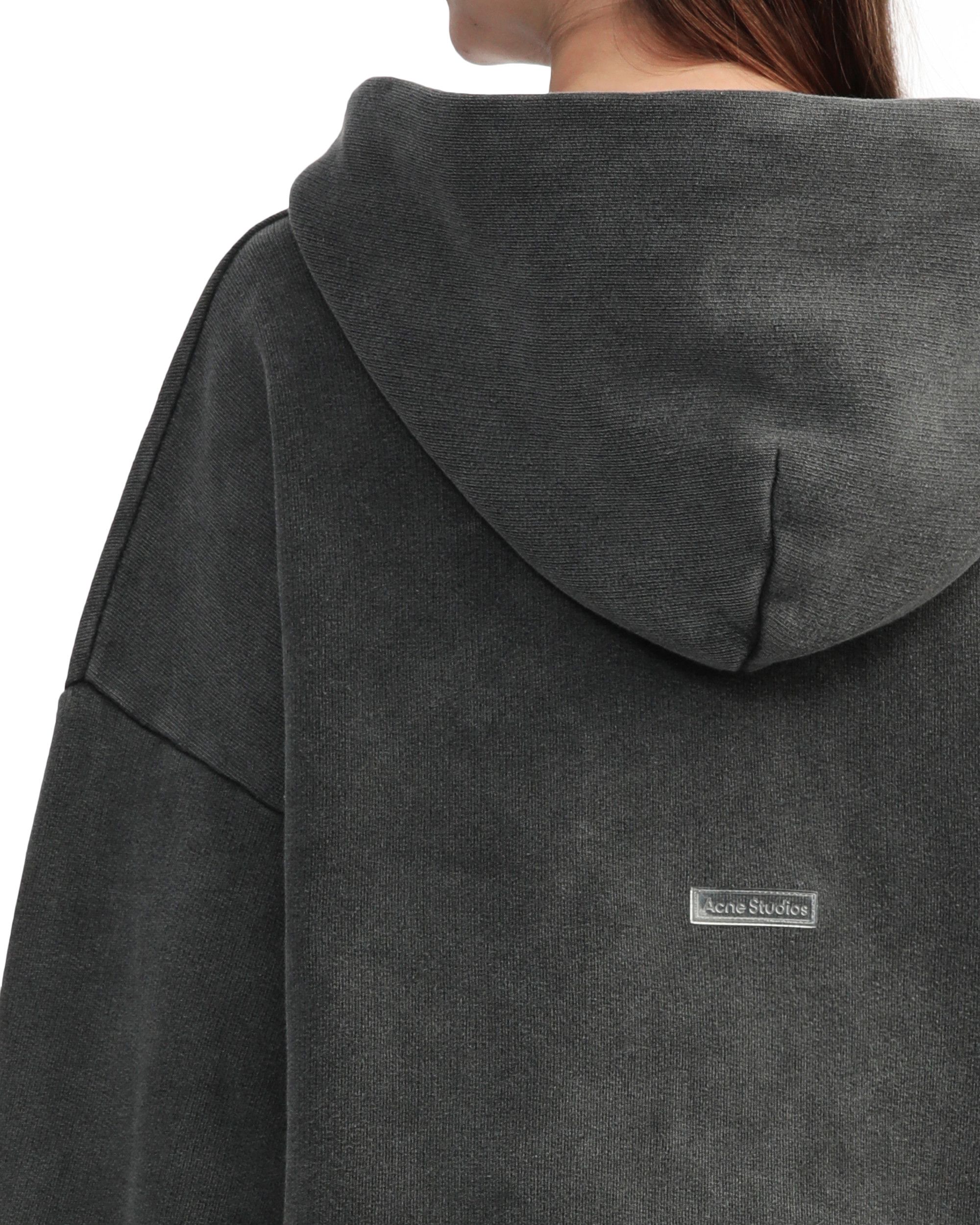 Acne Studios Acne Studios Imitation Old Effect Hooded Sweatshirt Size M / US 6-8 / IT 42-44 - 5 Thumbnail