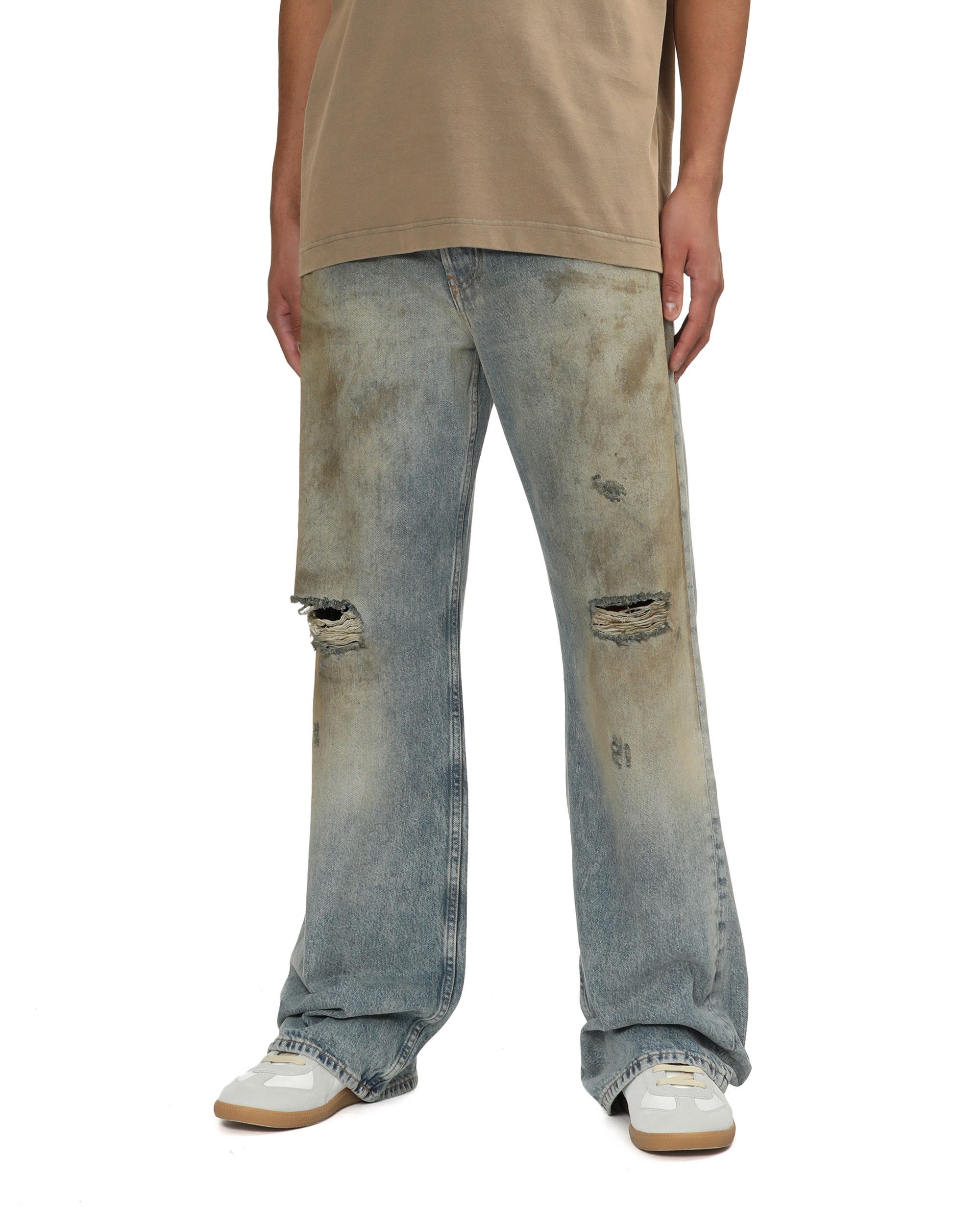 Acne Studios Acne Studios Imitation Old Effect Wide Leg Jeans Size US 30 / EU 46 - 3 Thumbnail