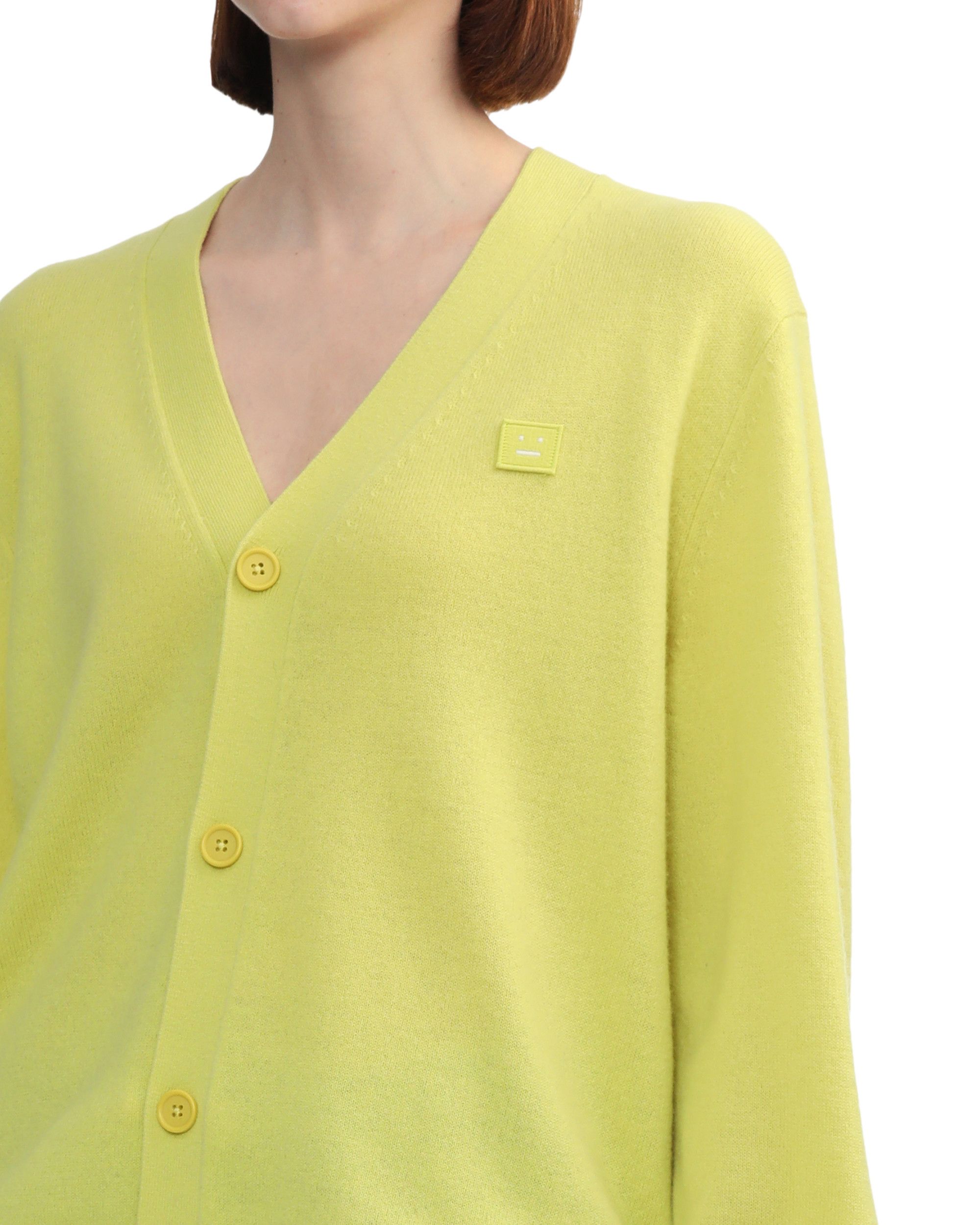 Acne Studios Acne Studios Face Stitched Detail Knit Cardigan Size US XS / EU 42 / 0 - 5 Thumbnail