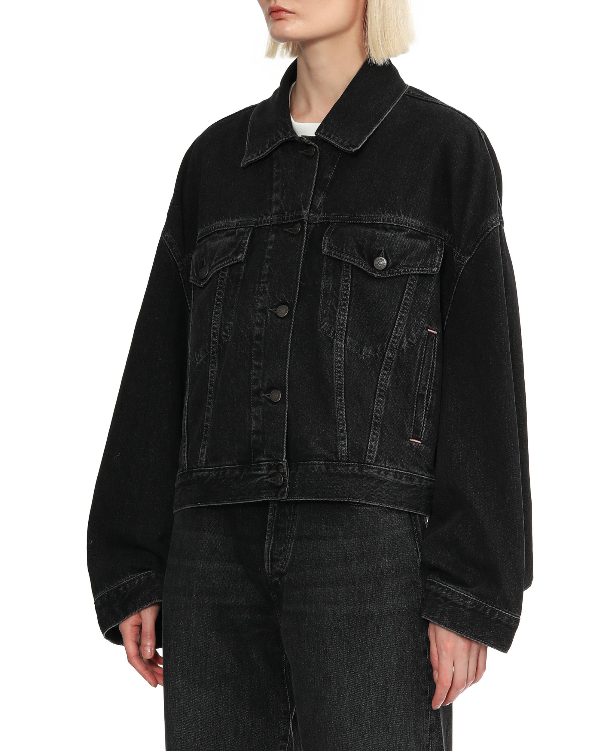 Acne Studios Acne Studios Relaxed Cropped Fit Pocket Denim Jacket Size S / US 4 / IT 40 - 3 Thumbnail