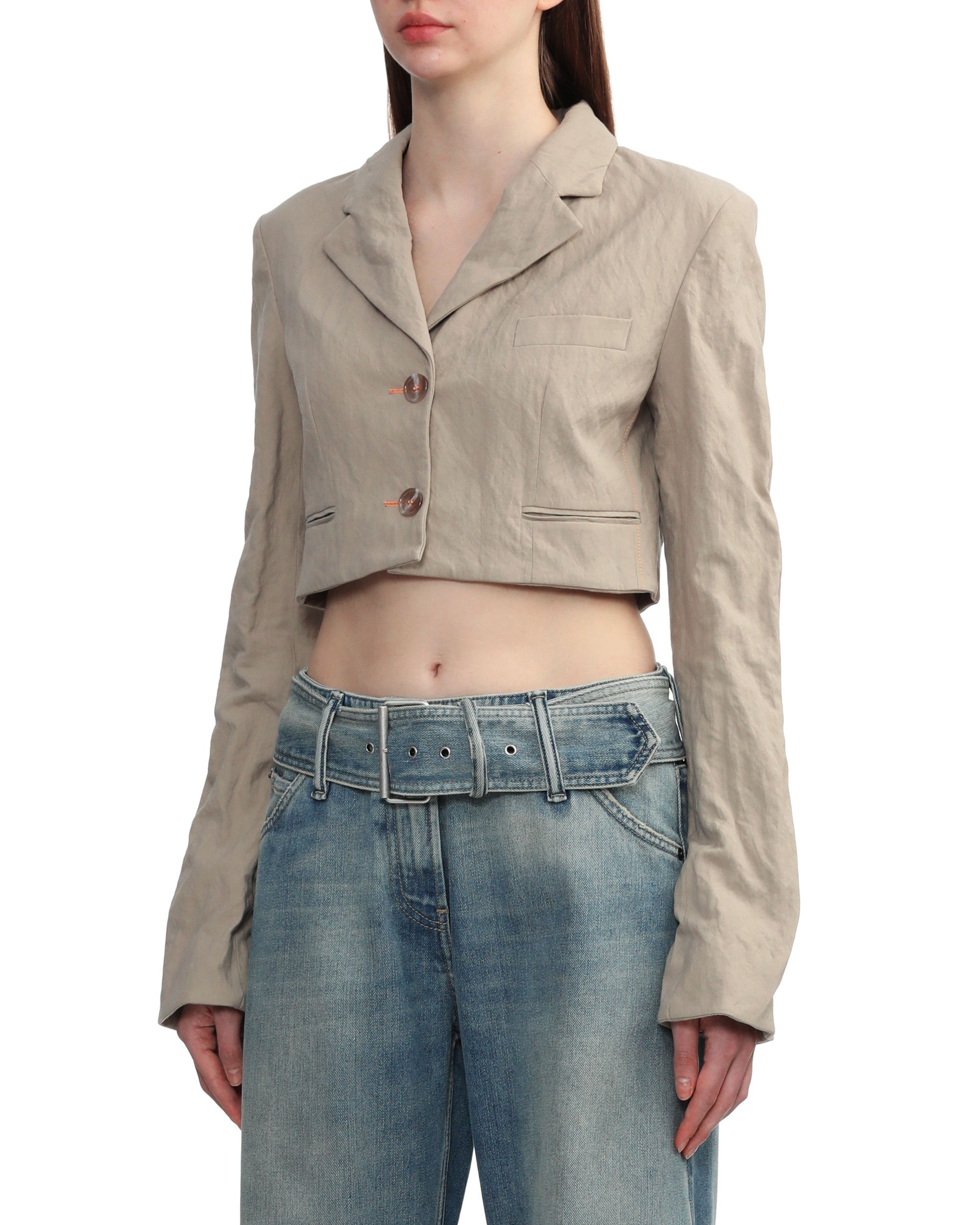 Acne Studios Acne Studios Short Blazer Jacket Size L / US 10 / IT 46 - 3 Thumbnail