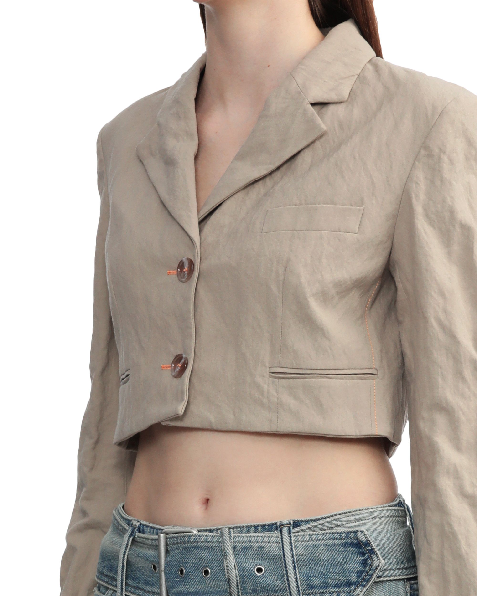 Acne Studios Acne Studios Short Blazer Jacket Size L / US 10 / IT 46 - 5 Thumbnail