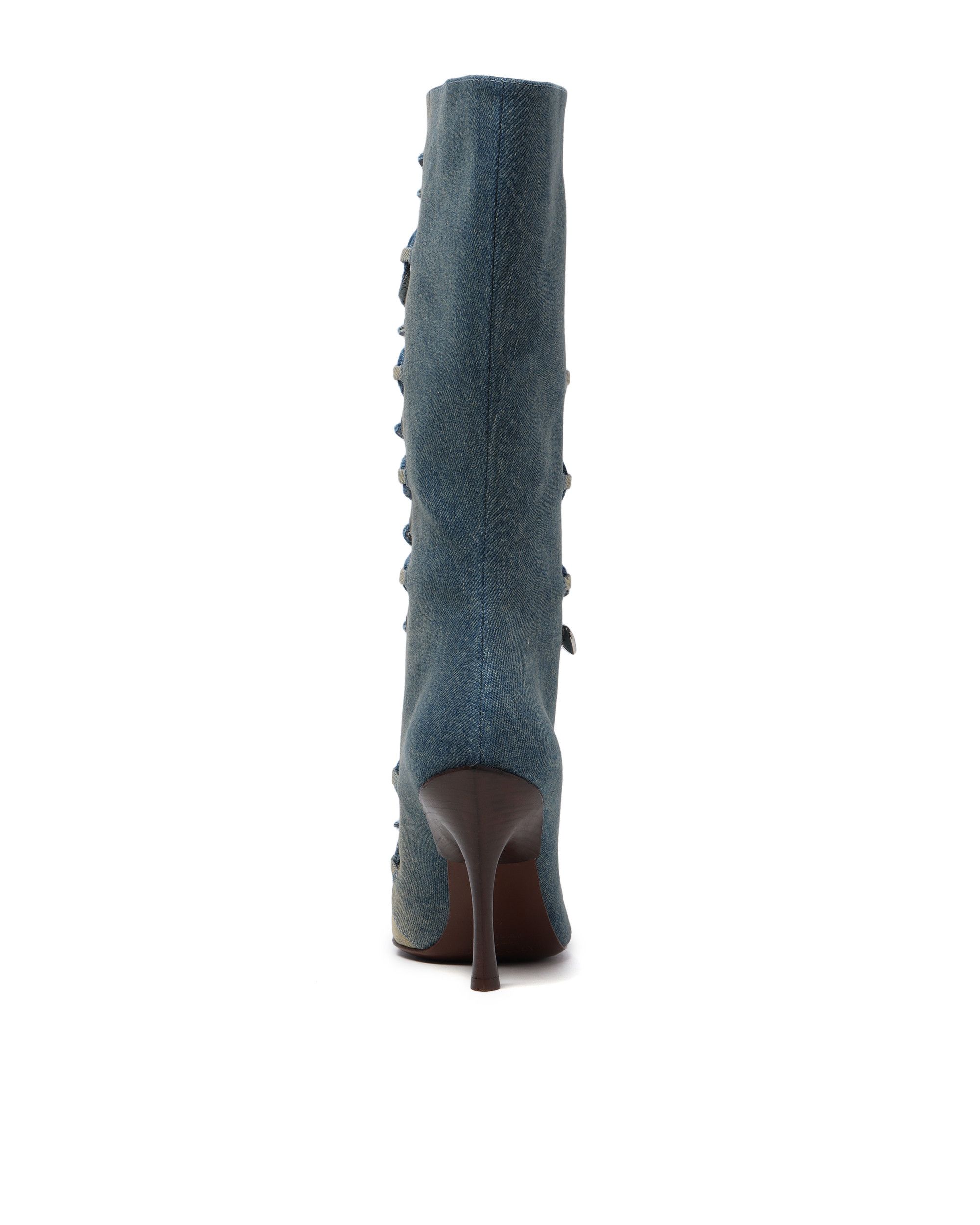 Acne Studios Acne Studios Bitten Denim Middle Tube Boot Size 28" / US 6 / IT 42 - 5 Thumbnail