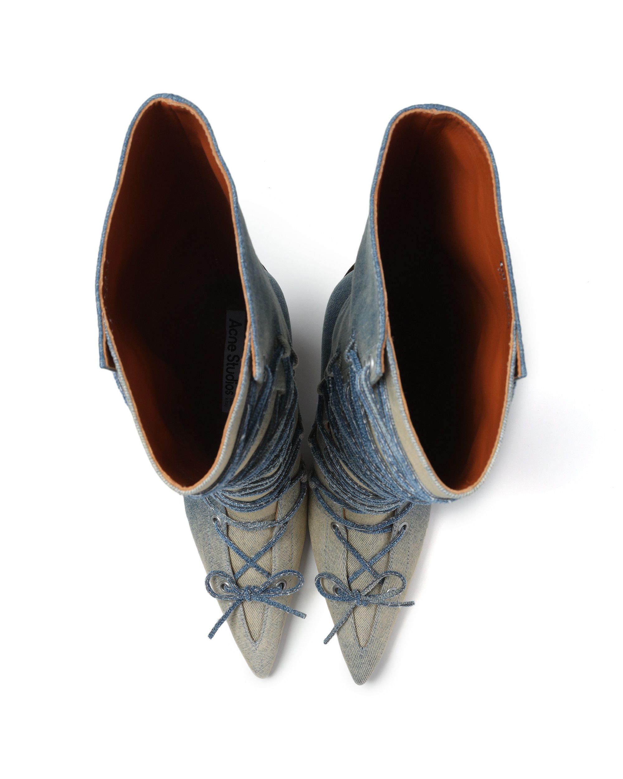 Acne Studios Acne Studios Bitten Denim Middle Tube Boot Size 28" / US 6 / IT 42 - 7 Thumbnail