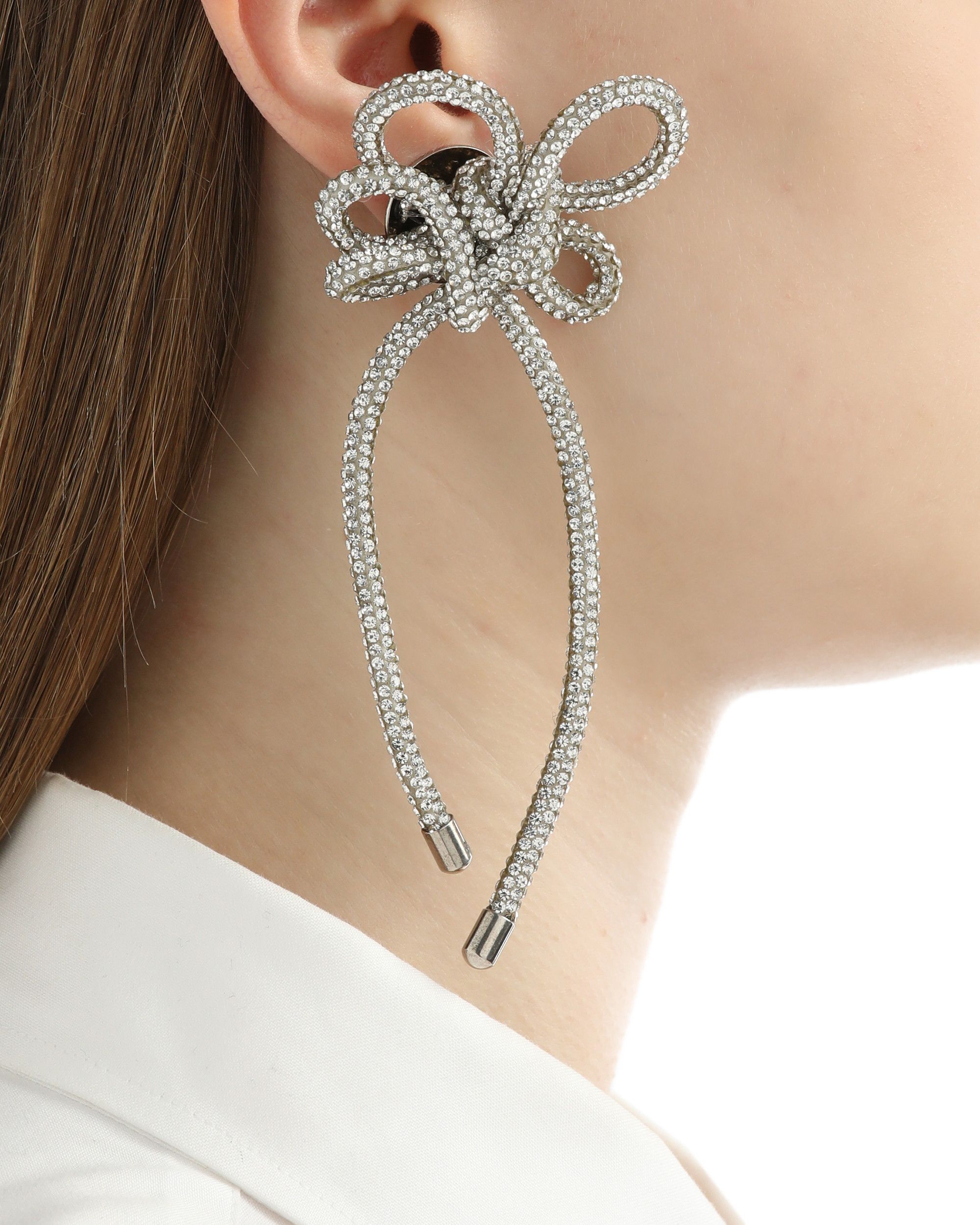 Acne Studios Acne Studios Bow Design Ear Cuff Size ONE SIZE - 2 Thumbnail
