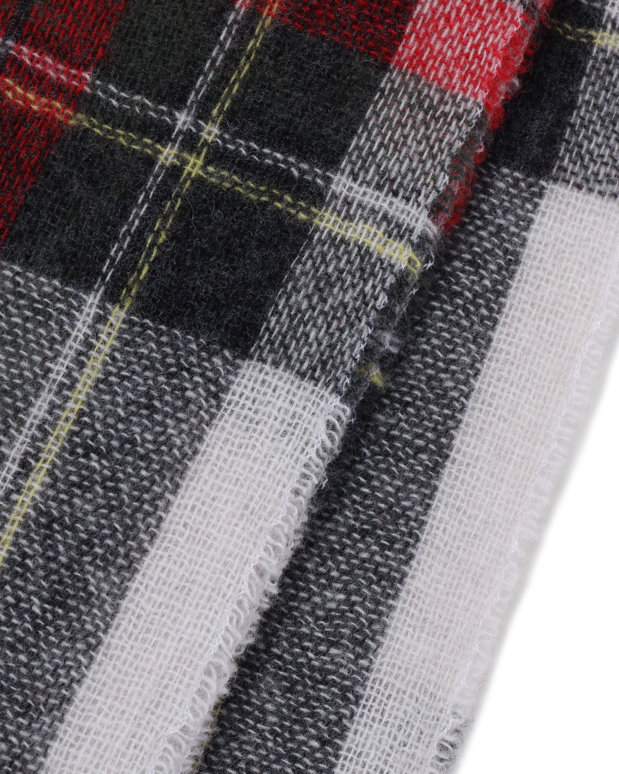 Acne Studios Acne Studios Label Stitched Detail Plaid Scarf Size ONE SIZE - 5 Thumbnail