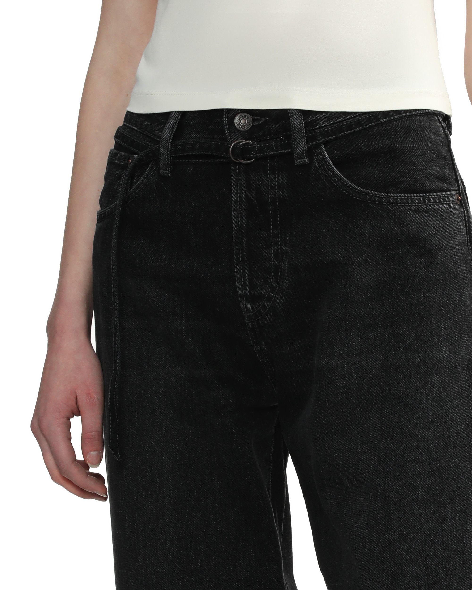 Acne Studios Acne Studios 1991 Loose Fit Match Belt Jeans Size 26" / US 2 / IT 38 - 5 Thumbnail