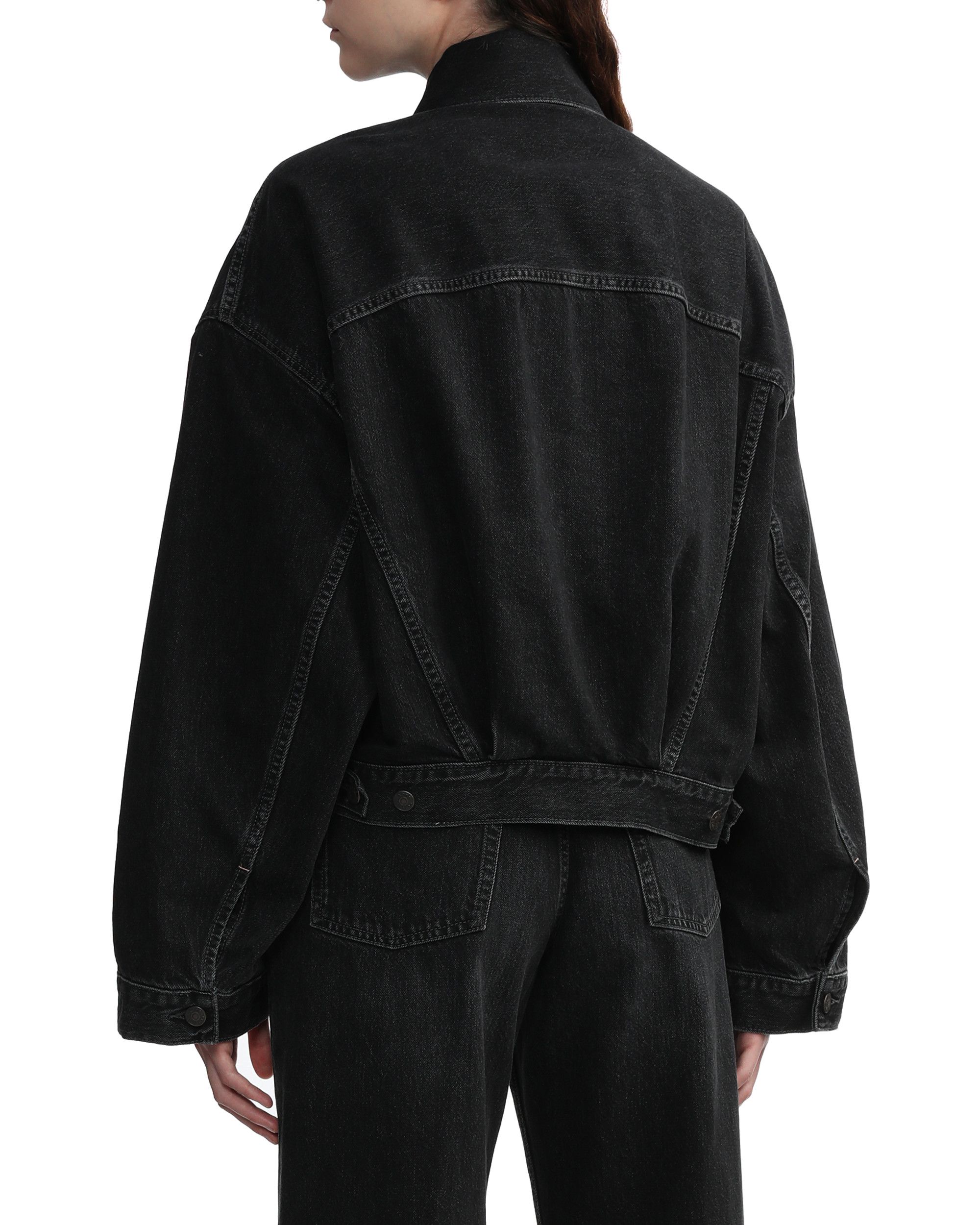 Acne Studios Acne Studios Pinched Cinched Waist Denim Jacket Size S / US 4 / IT 40 - 4 Thumbnail