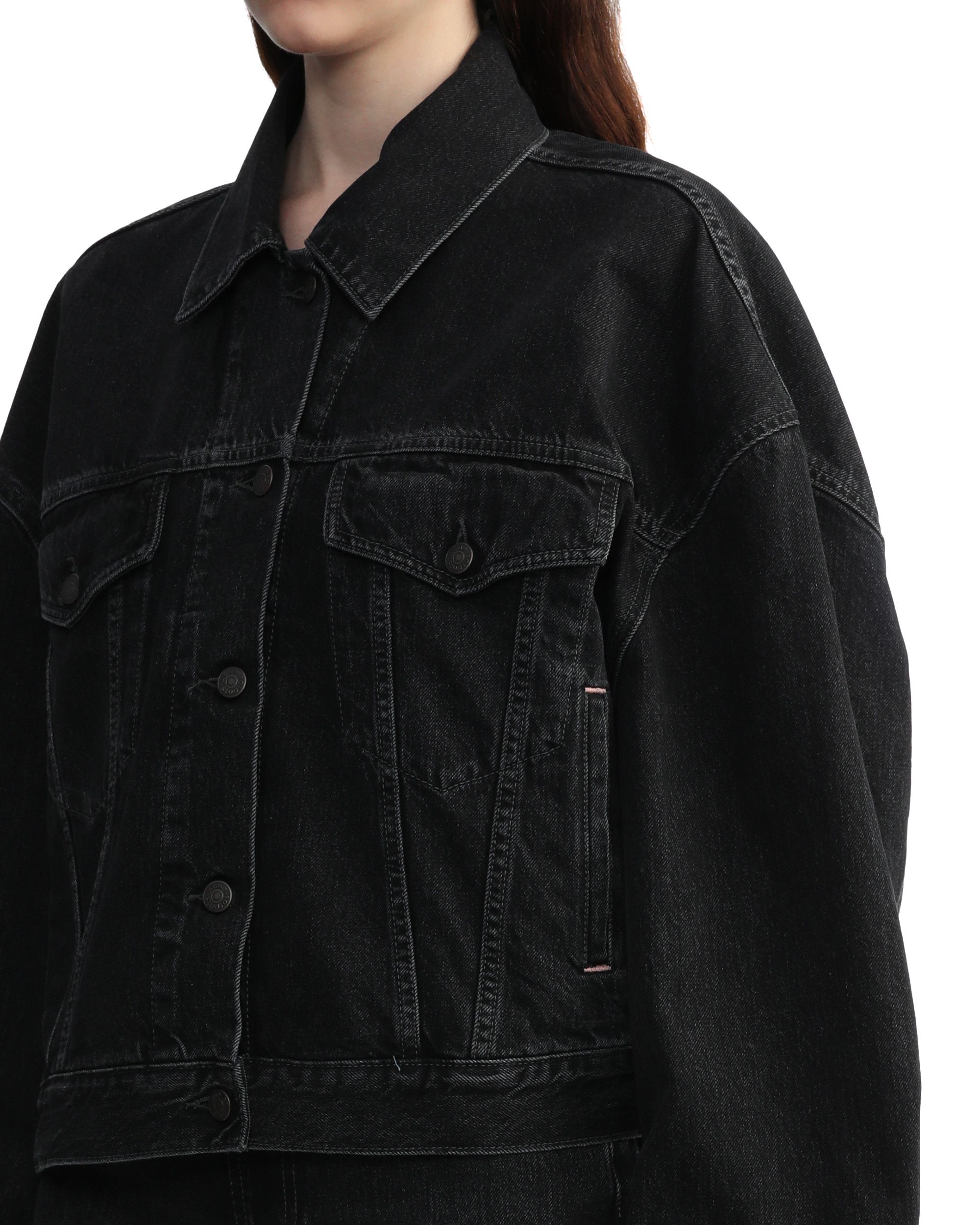 Acne Studios Acne Studios Pinched Cinched Waist Denim Jacket Size S / US 4 / IT 40 - 5 Thumbnail