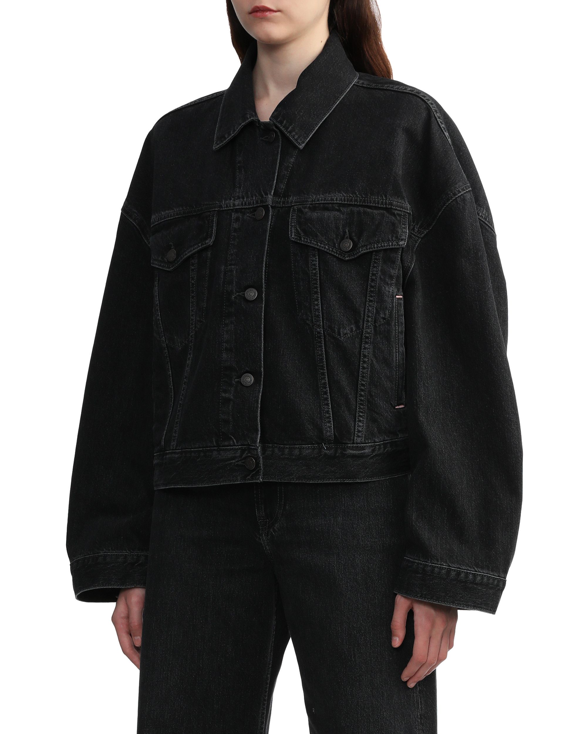 Acne Studios Acne Studios Pinched Cinched Waist Denim Jacket Size S / US 4 / IT 40 - 3 Thumbnail