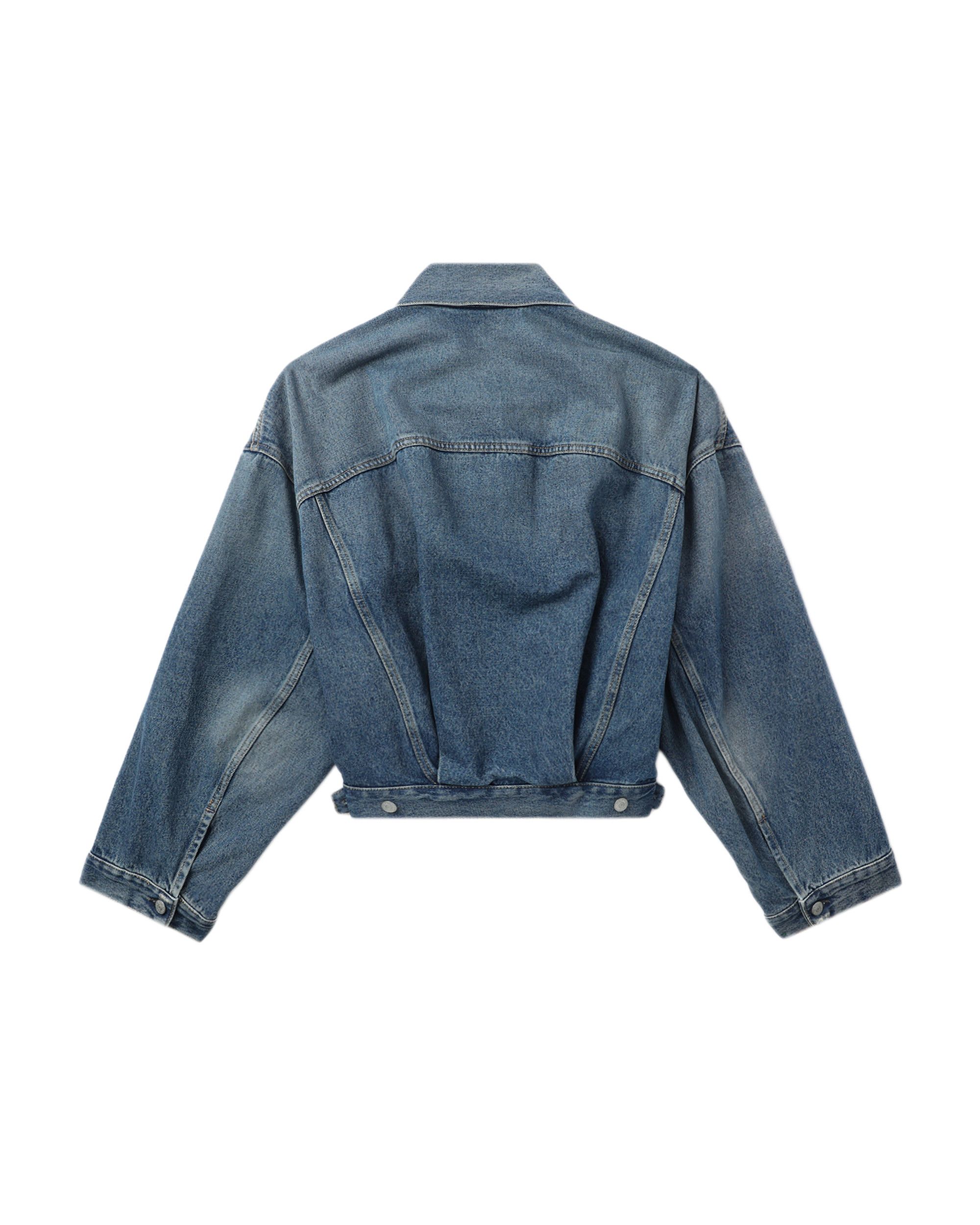 Acne Studios Acne Studios Pinched Cinched Waist Denim Jacket Size S / US 4 / IT 40 - 6 Thumbnail